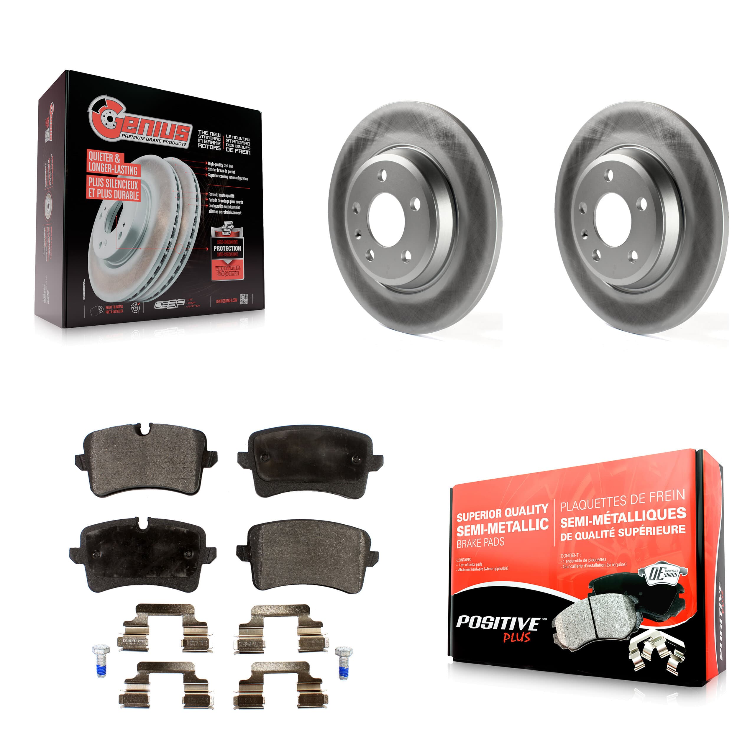 Transit Auto - KGF-101489 - Rear Disc Brake Kits image 1