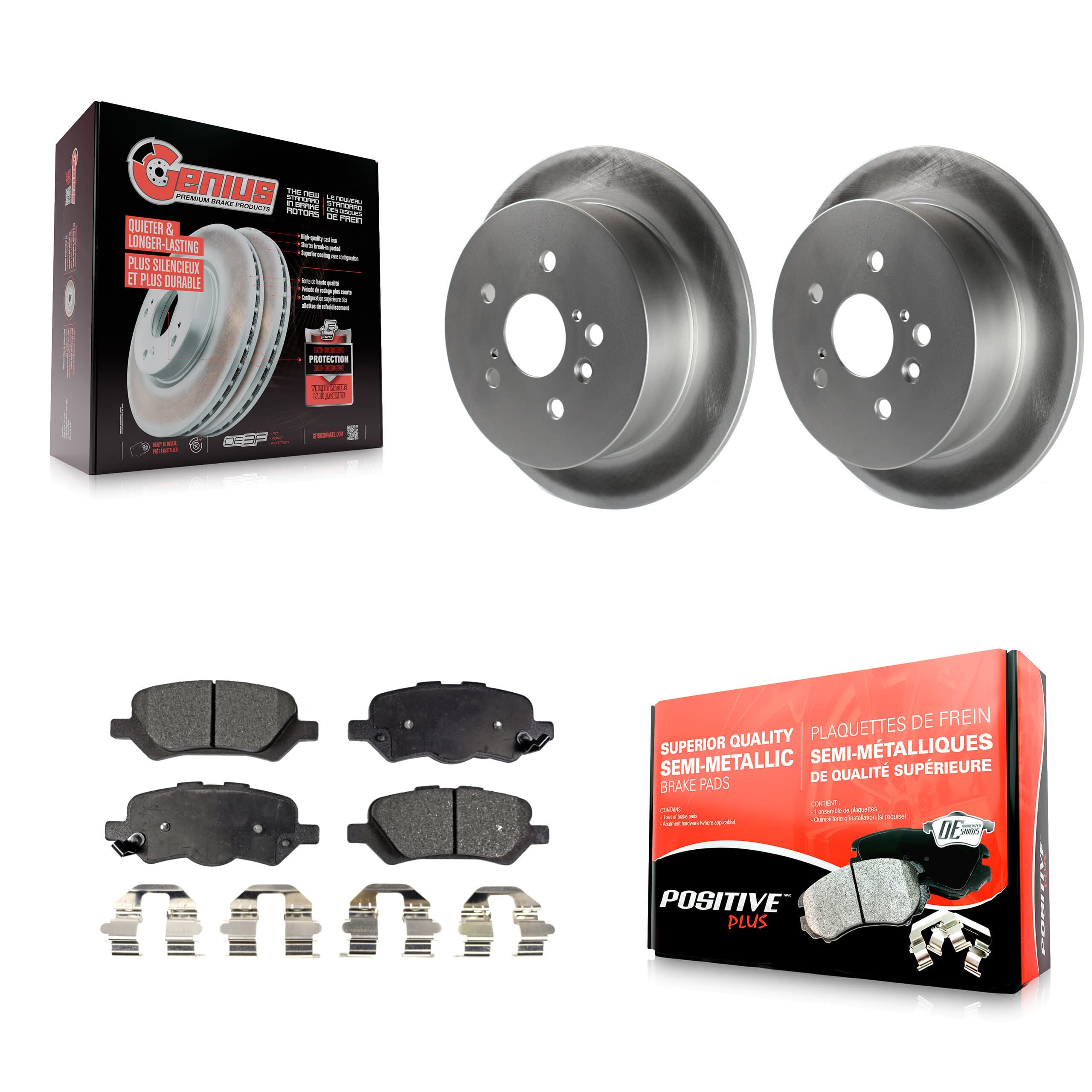 Transit Auto - KGF-101493 - Rear Disc Brake Kits image 1