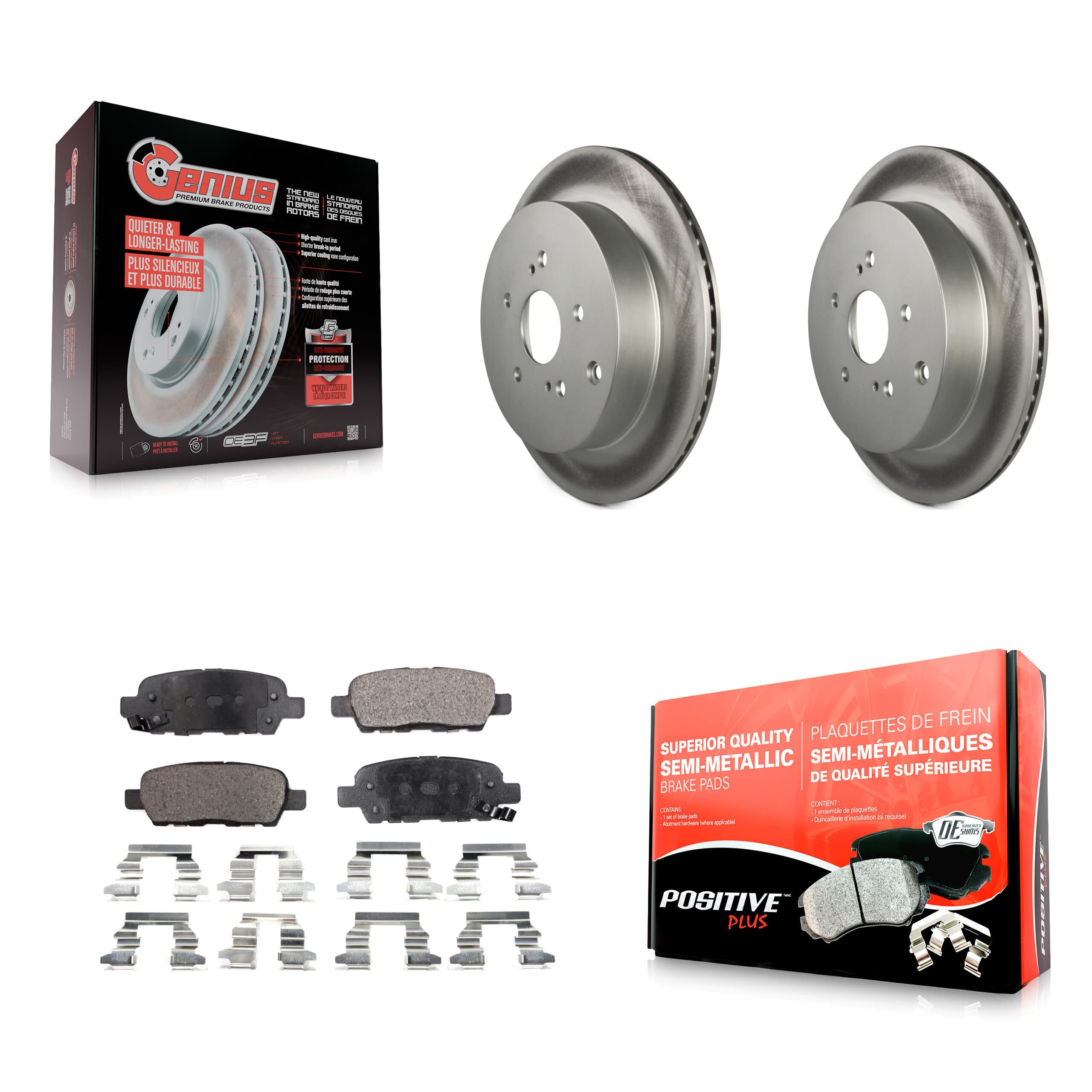 Transit Auto - KGF-101496 - Rear Disc Brake Kits image 1