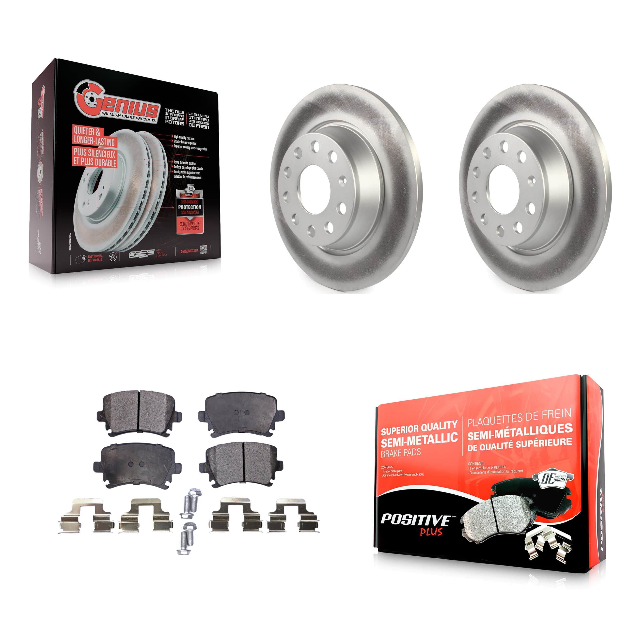 Transit Auto - KGF-101505 - Rear Disc Brake Kits image 1