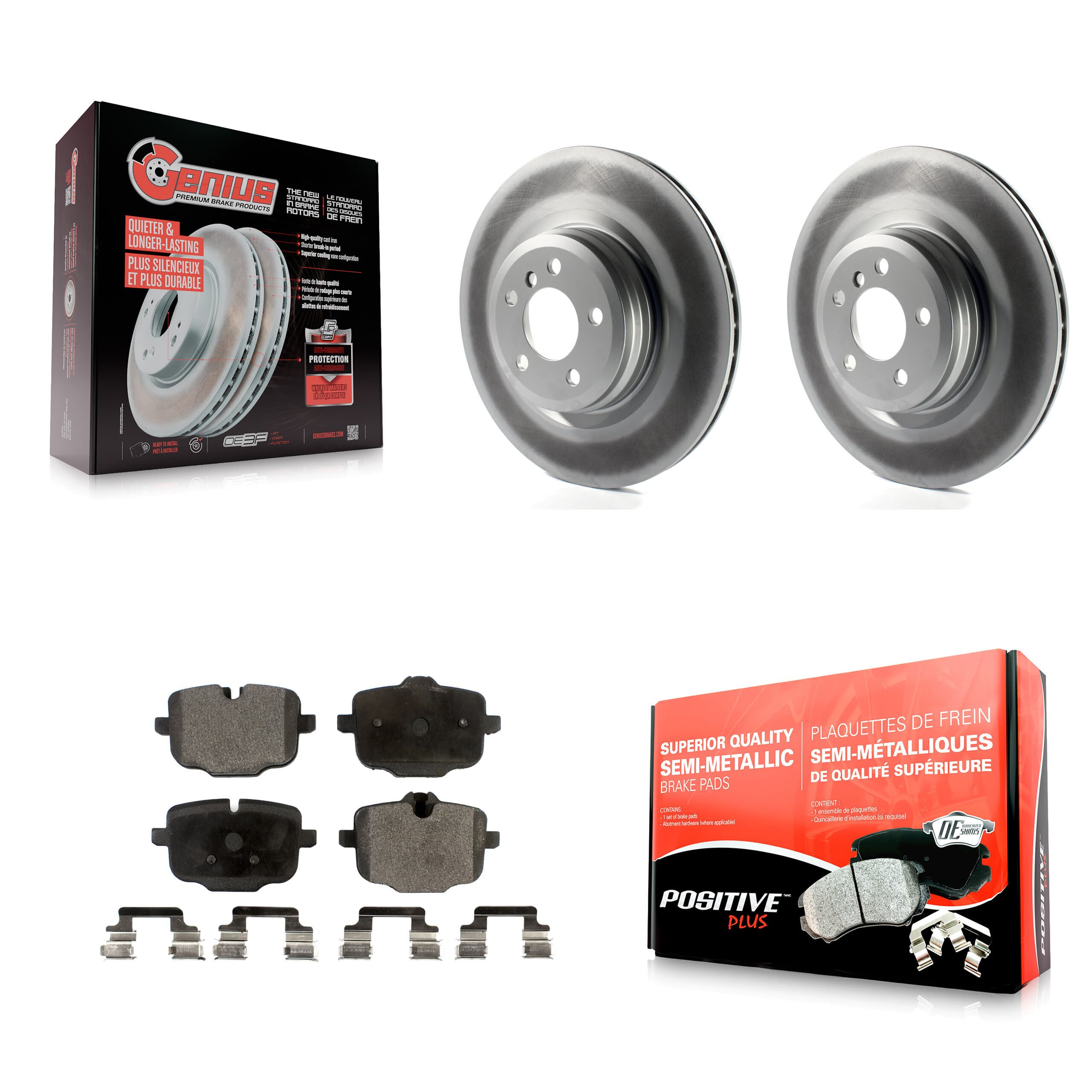 Transit Auto - KGF-101509 - Rear Disc Brake Kits image 1