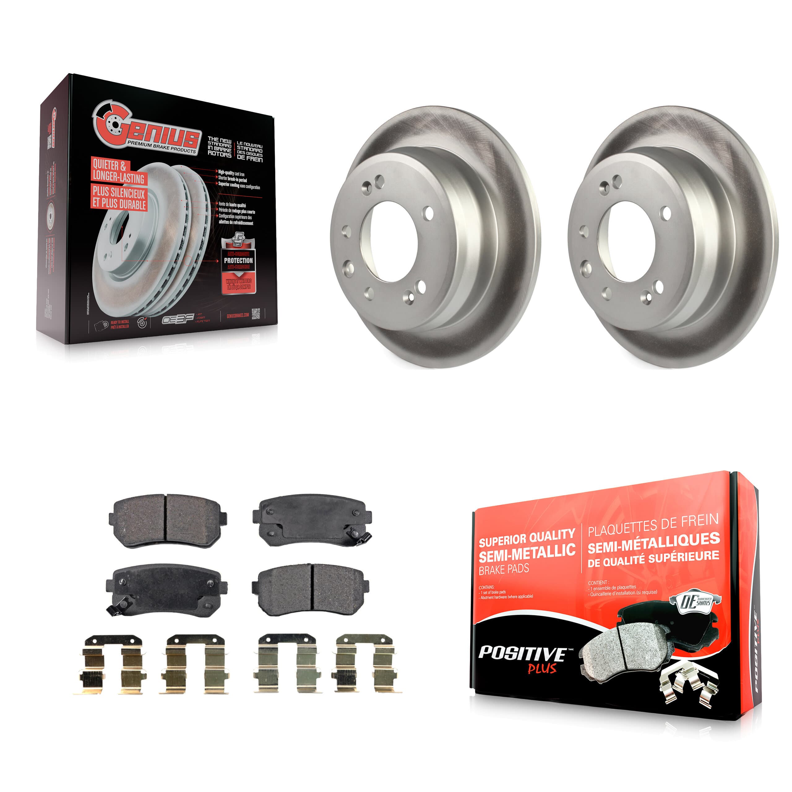 Transit Auto - KGF-101519 - Rear Disc Brake Kits image 1