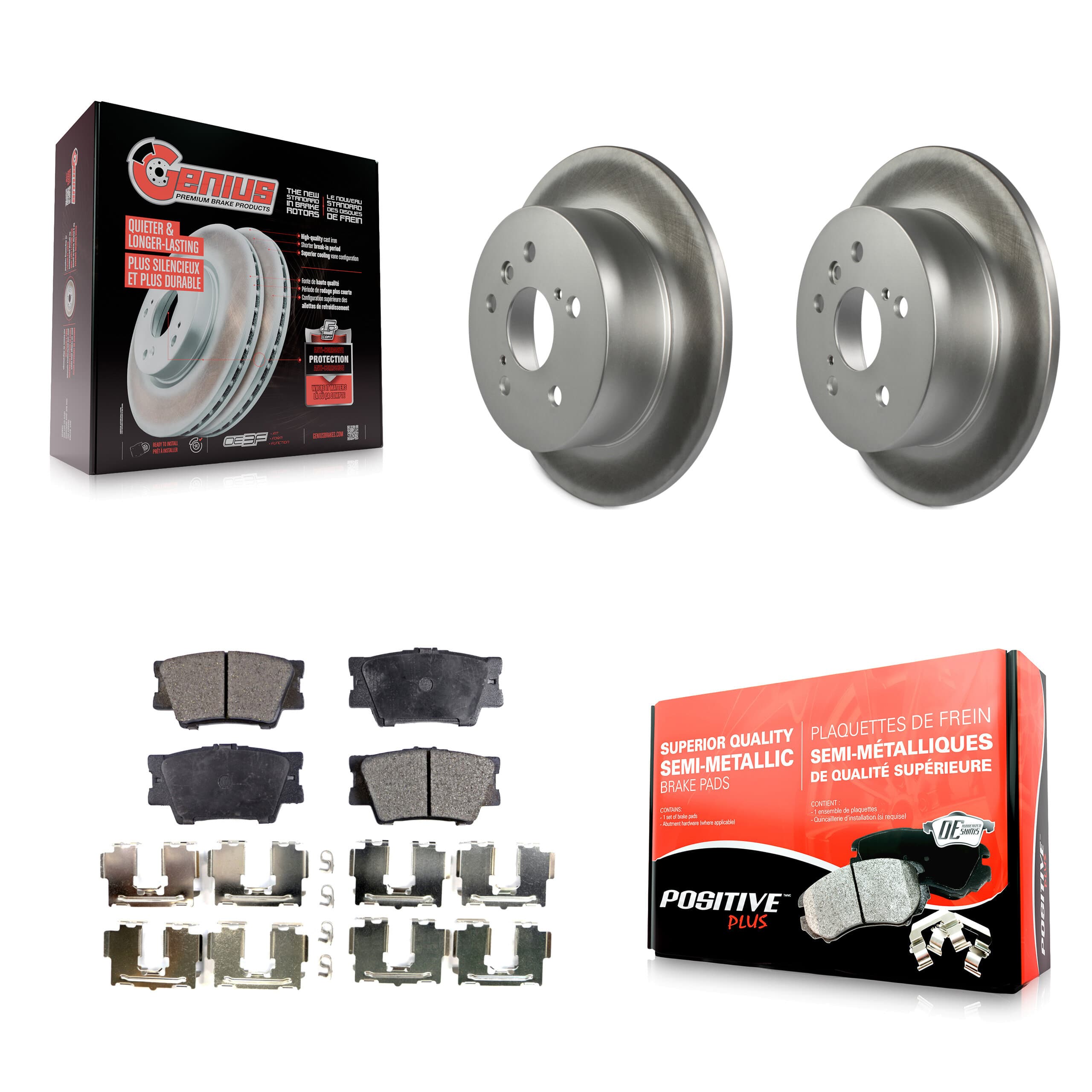 Transit Auto - KGF-101532 - Rear Disc Brake Kits image 1