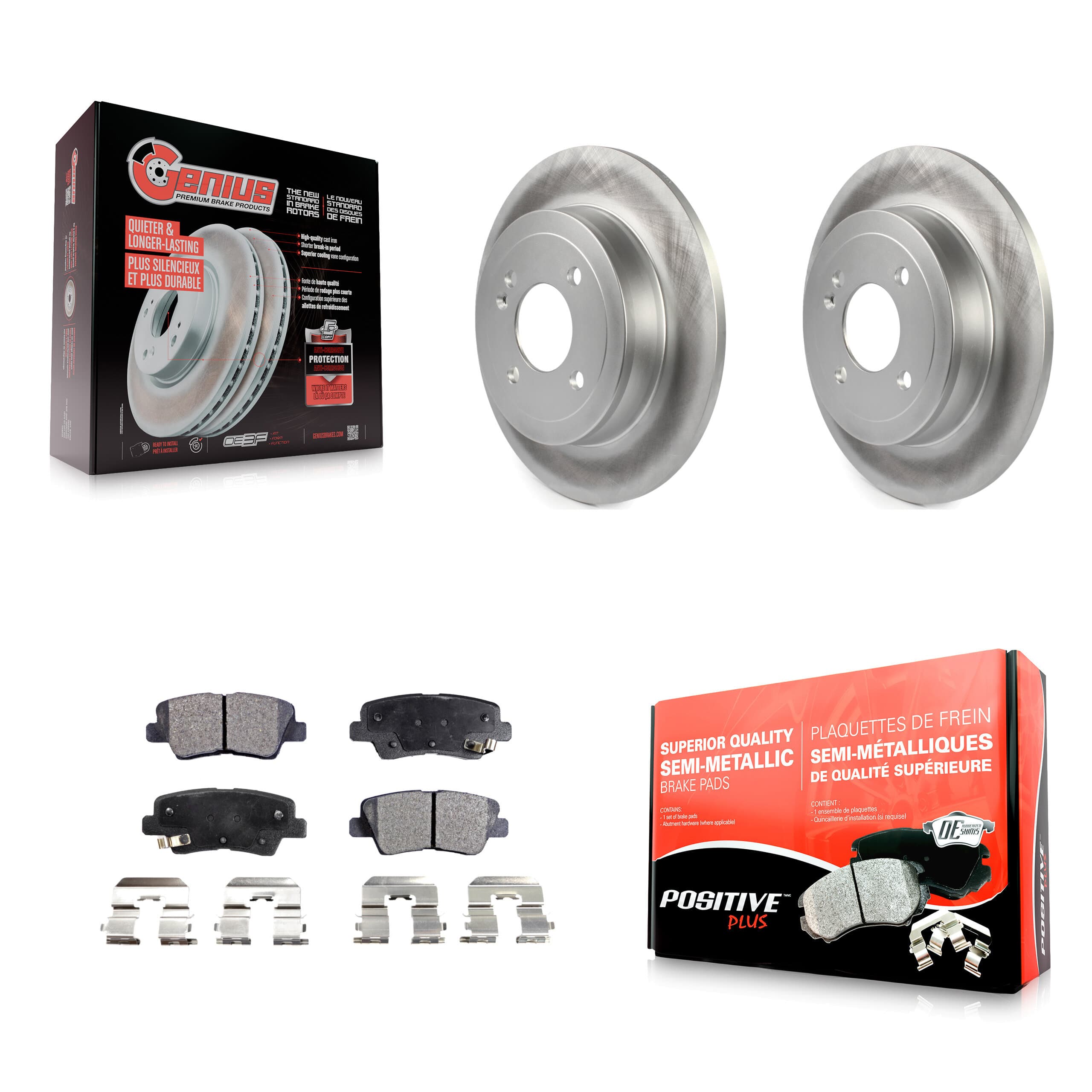 Transit Auto - KGF-101535 - Rear Disc Brake Kits image 1