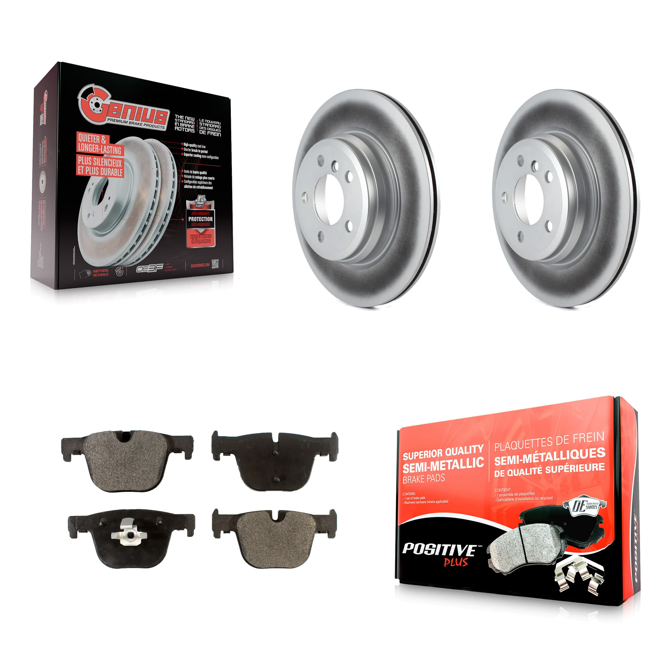 Transit Auto - KGF-101548 - Rear Disc Brake Kits image 1