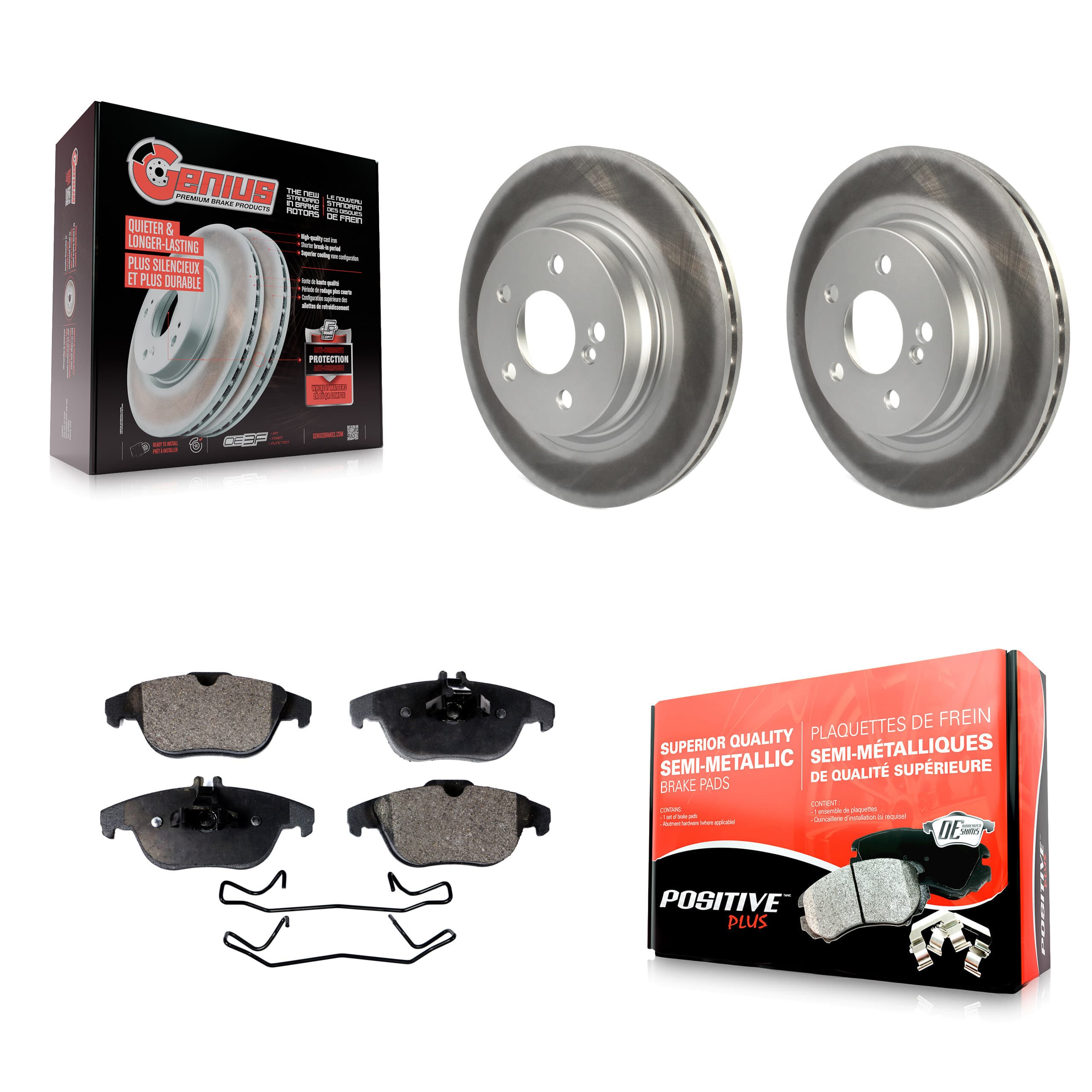 Transit Auto - KGF-101552 - Rear Disc Brake Kits image 1
