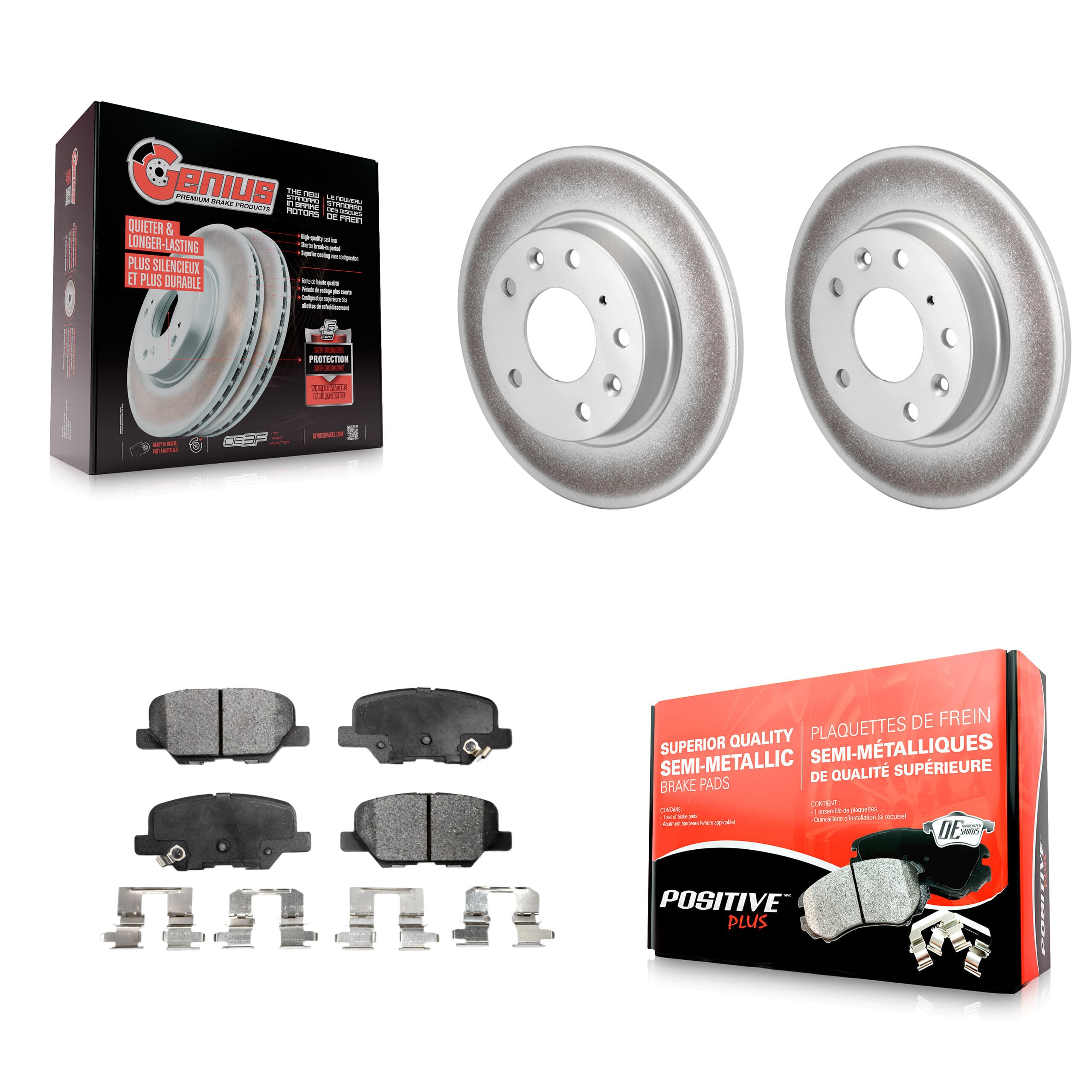 Transit Auto - KGF-101557 - Rear Disc Brake Kits image 1