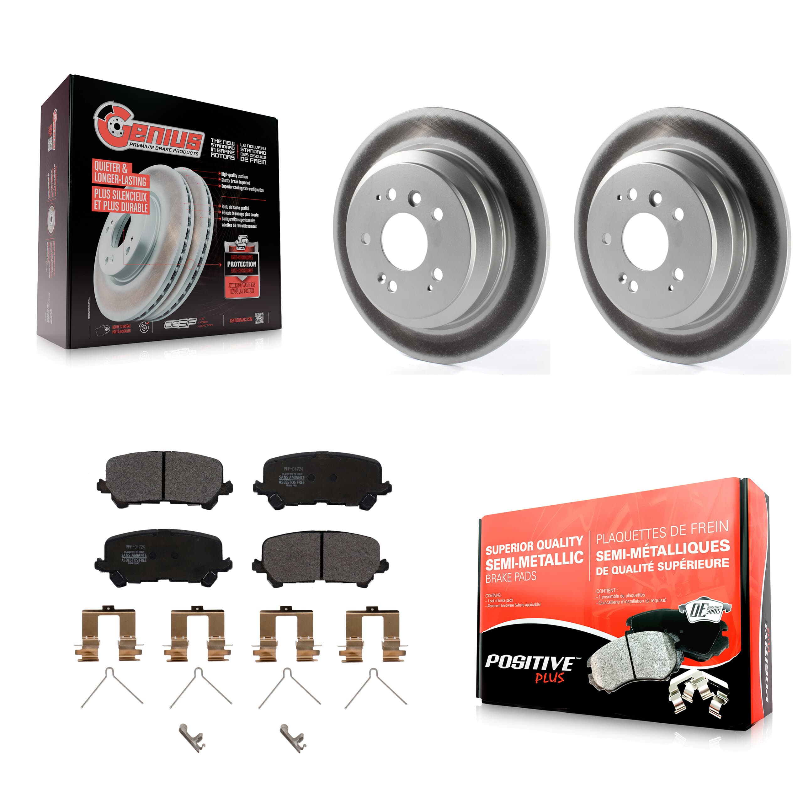 Transit Auto - KGF-101564 - Rear Disc Brake Kits image 1