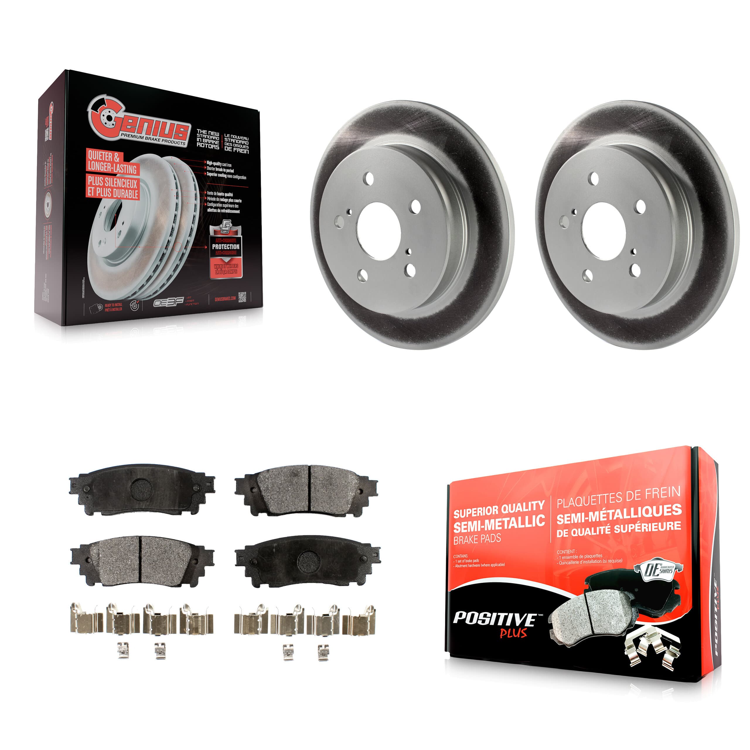 Transit Auto - KGF-101566 - Rear Disc Brake Kits image 1
