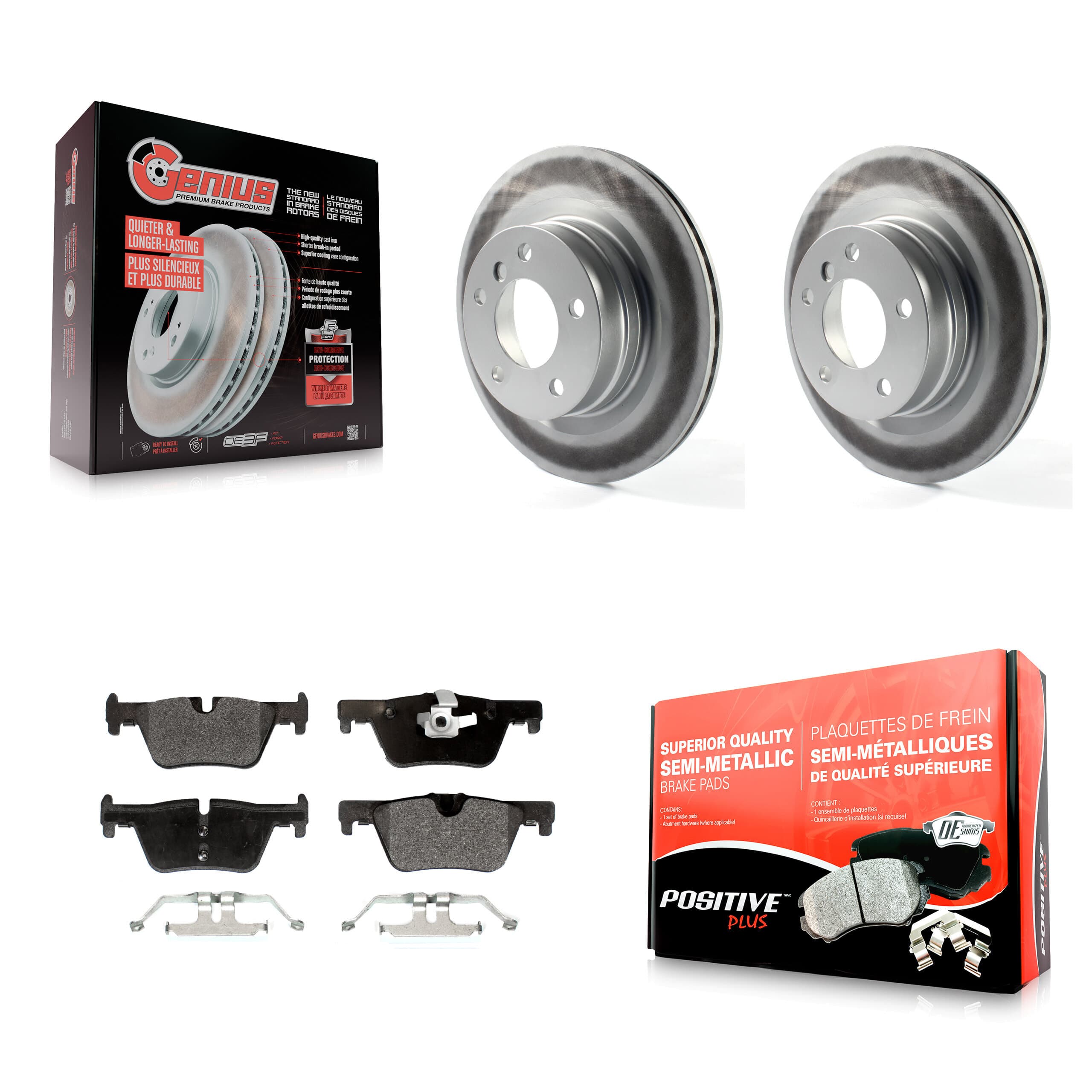 Transit Auto - KGF-101567 - Rear Disc Brake Kits image 1