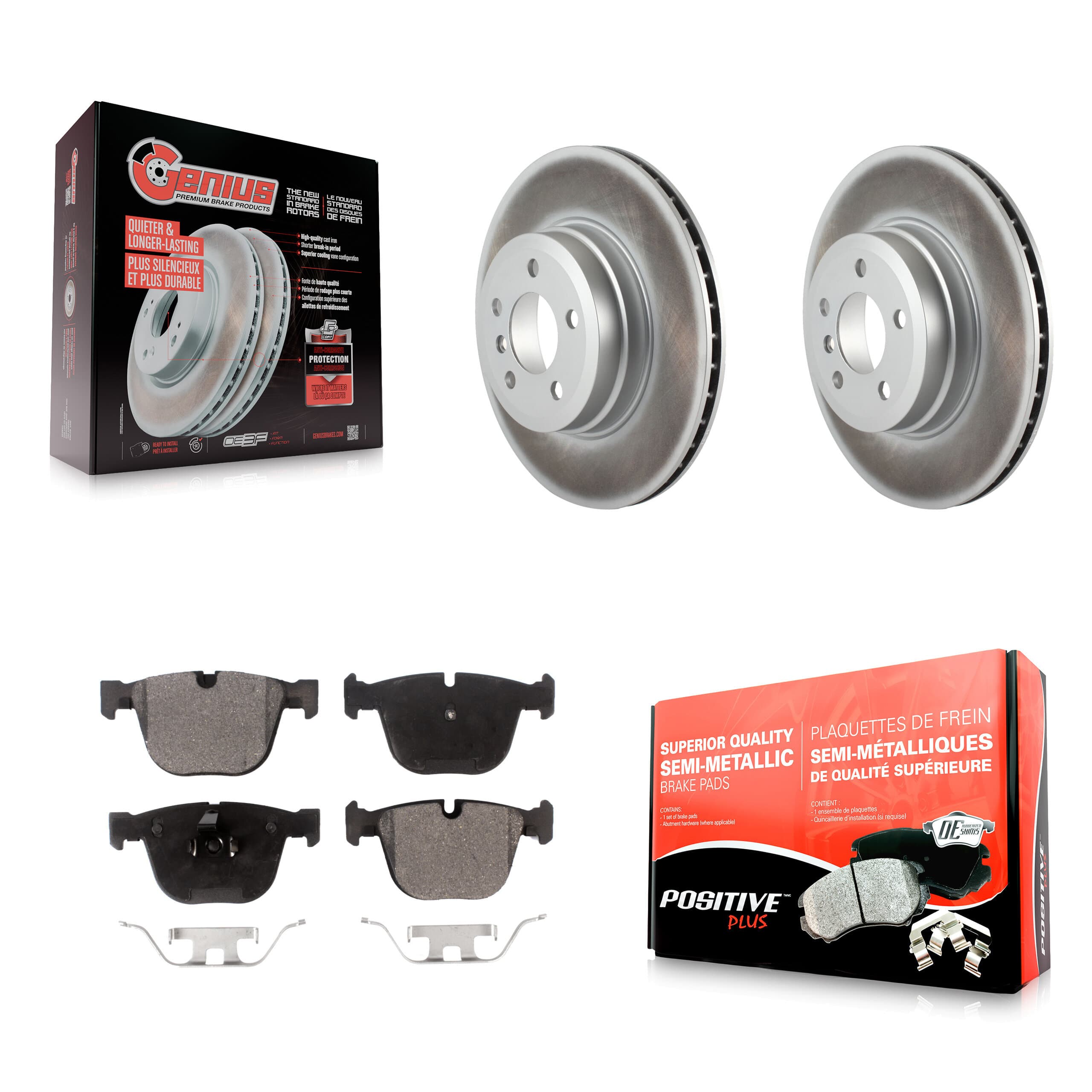 Transit Auto - KGF-101570 - Rear Disc Brake Kits image 1
