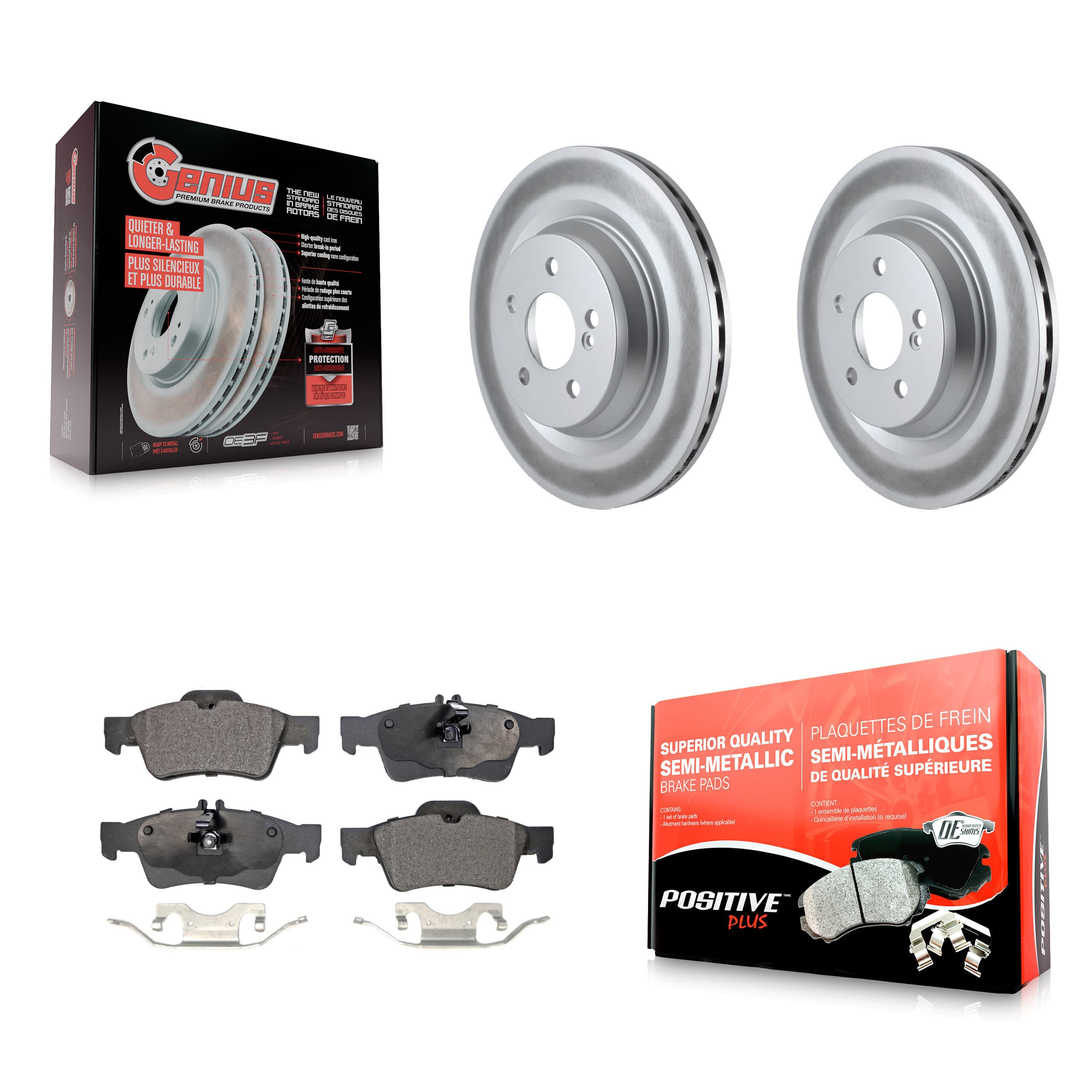 Transit Auto - KGF-101581 - Rear Disc Brake Kits image 1