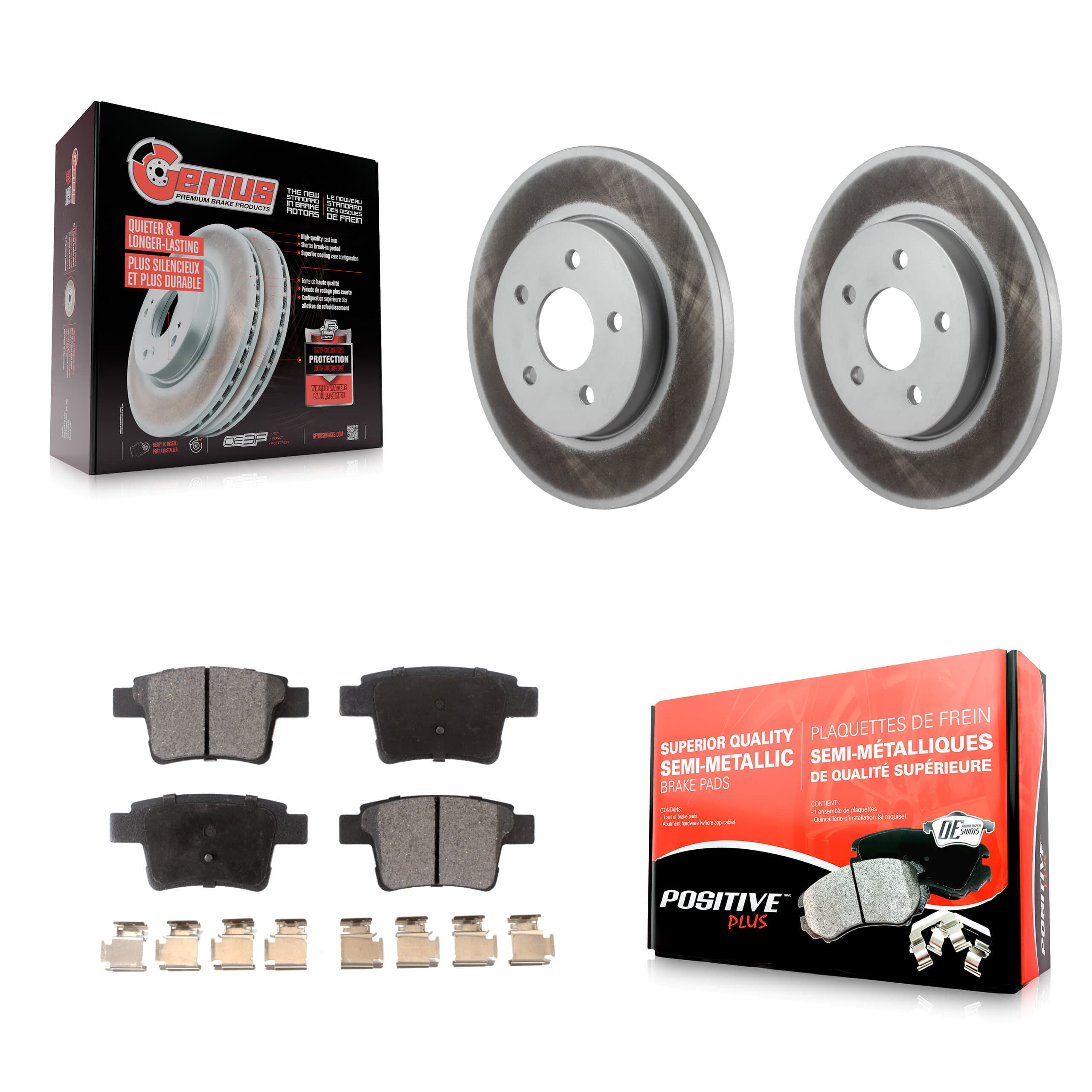 Transit Auto - KGF-101659 - Rear Disc Brake Kits image 1