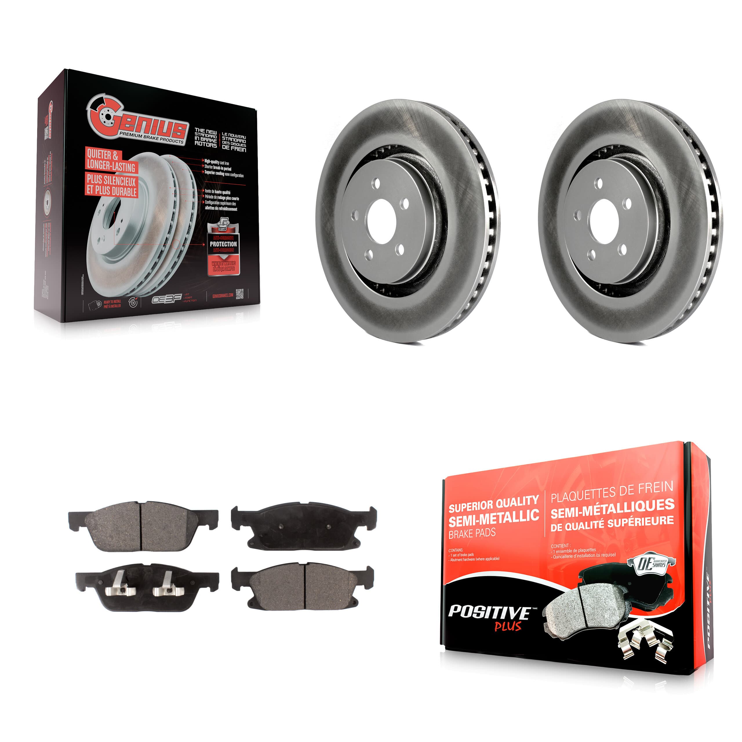 Transit Auto - KGF-101678 - Front Disc Brake Kits image 1