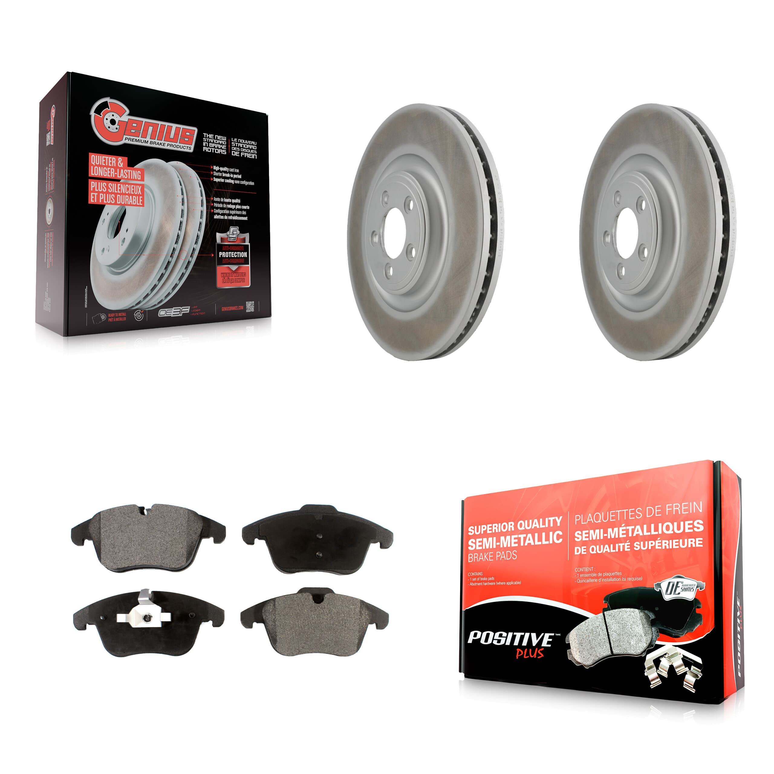 Transit Auto - KGF-101680 - Front Disc Brake Kits image 1