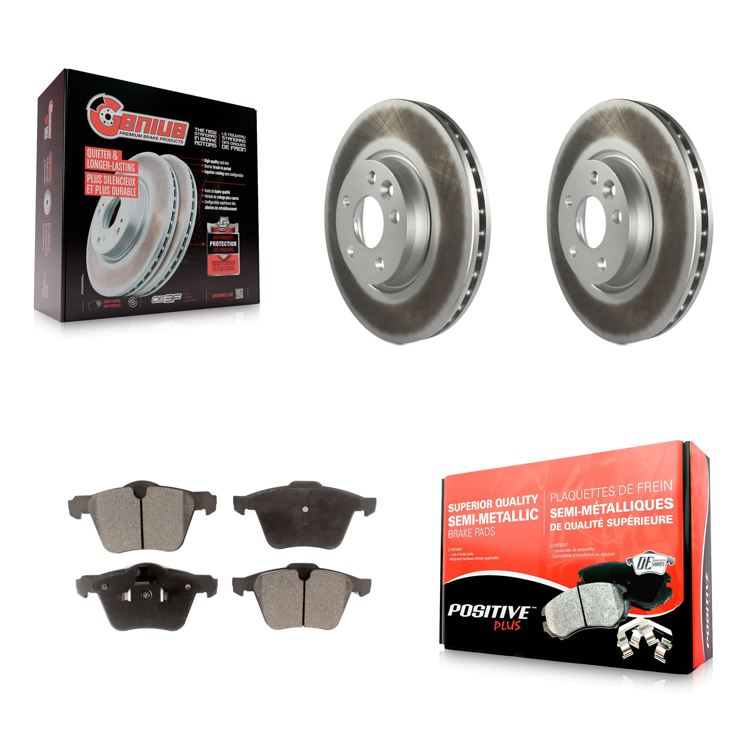 Transit Auto - KGF-101764 - Front Disc Brake Kits image 1