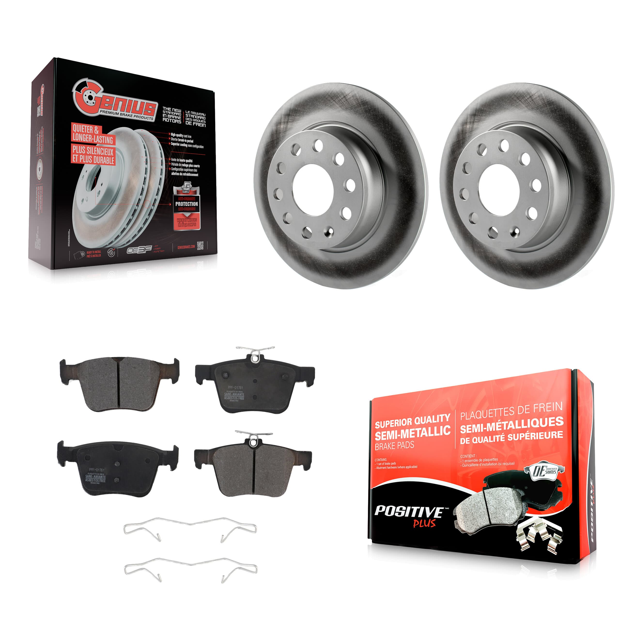 Transit Auto - KGF-101774 - Rear Disc Brake Kits image 1