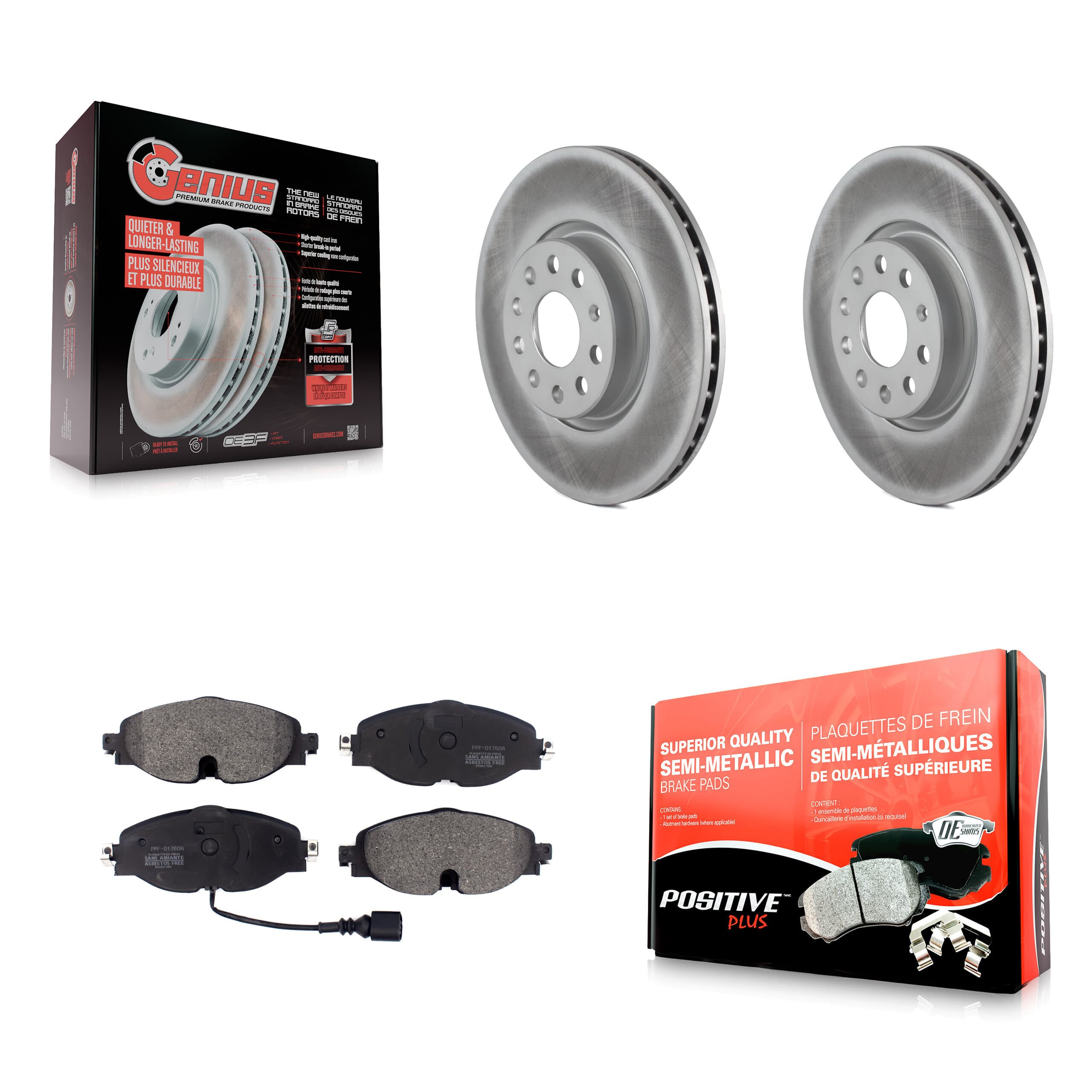 Transit Auto - KGF-101849 - Front Disc Brake Kits image 1