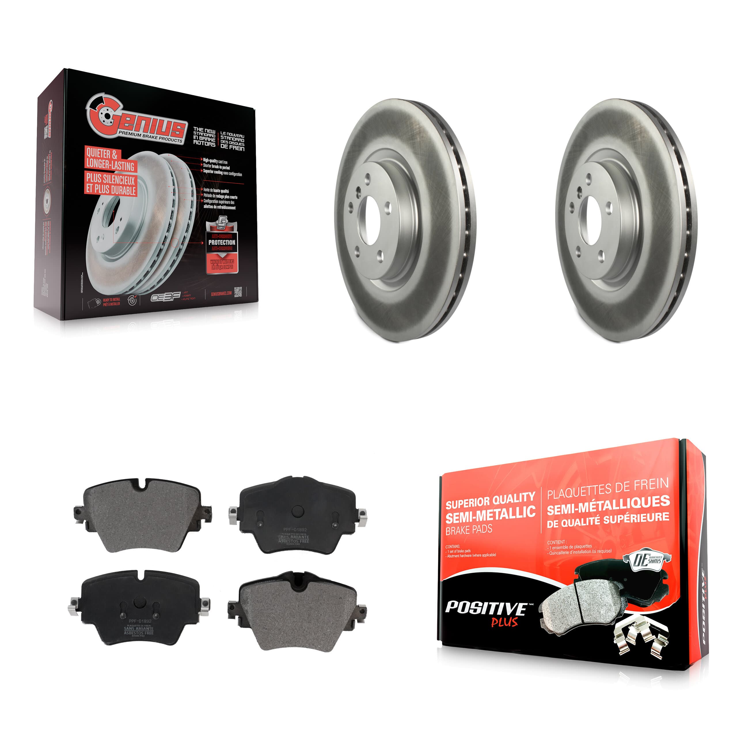 Transit Auto - KGF-101864 - Front Disc Brake Kits image 1