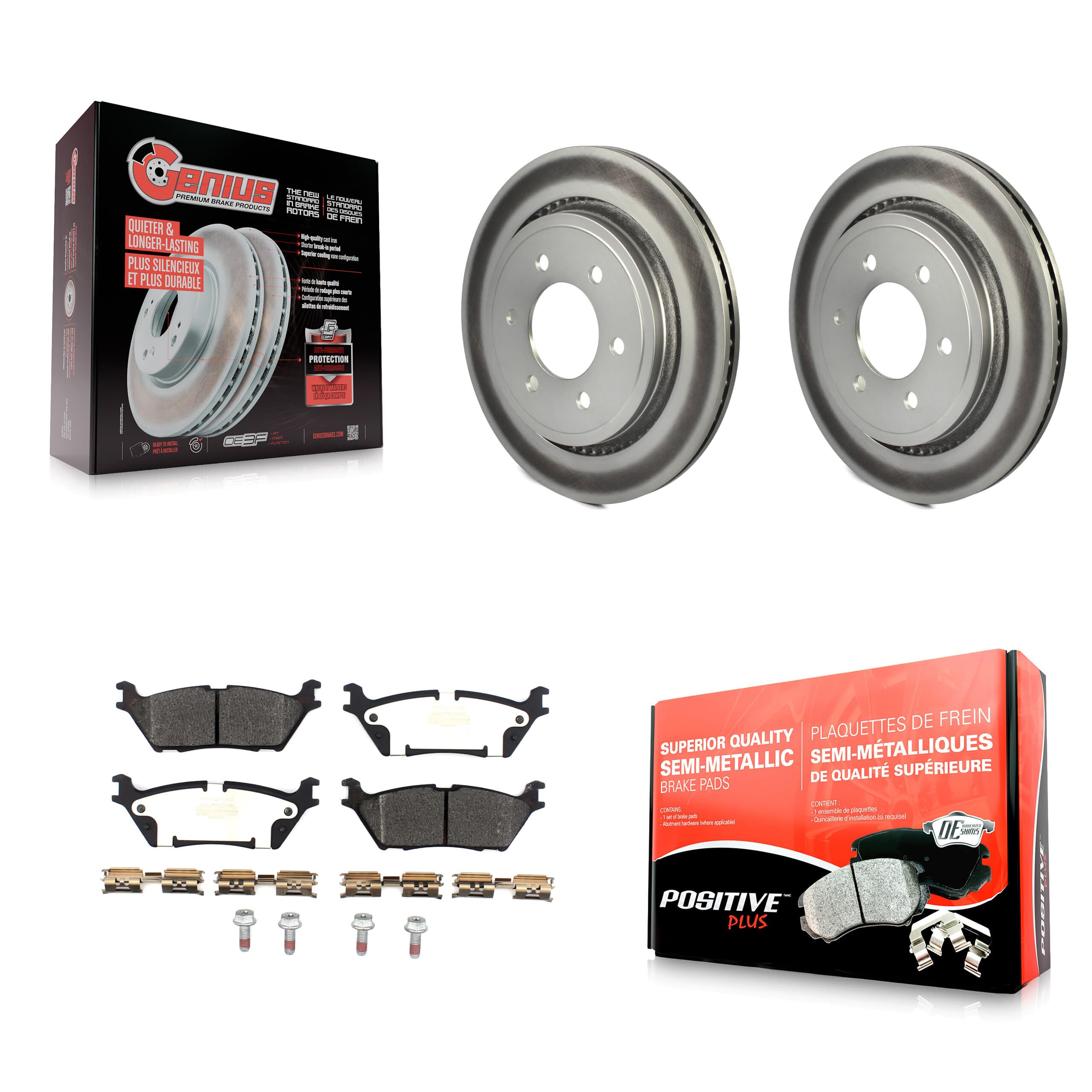 Transit Auto - KGF-101870 - Rear Disc Brake Kits image 1