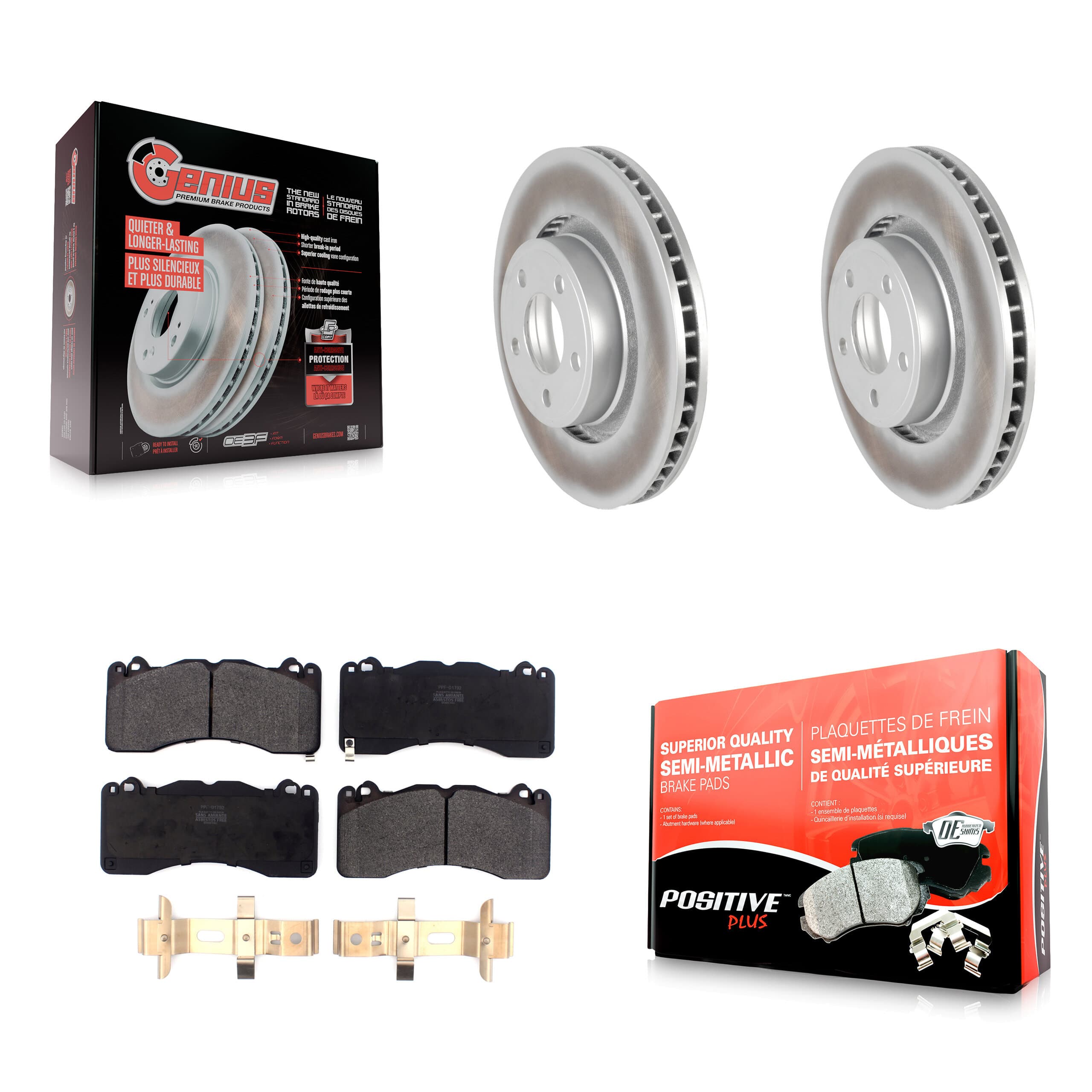 Transit Auto - KGF-101888 - Front Disc Brake Kits image 1