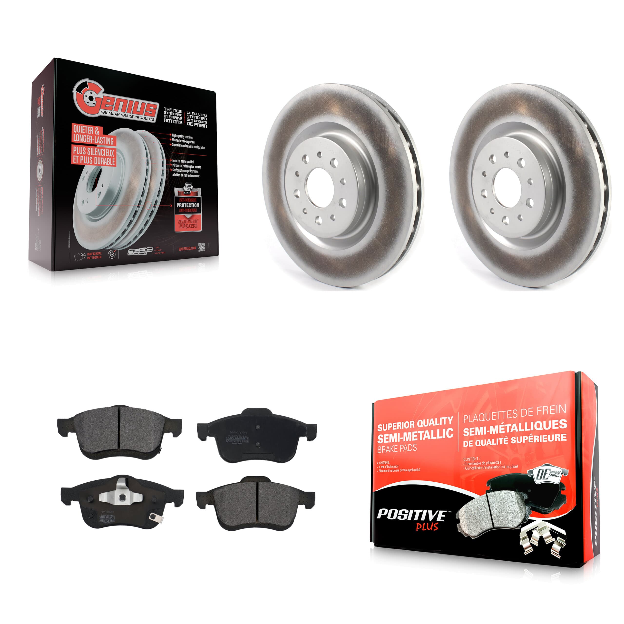 Transit Auto - KGF-101894 - Front Disc Brake Kits image 1