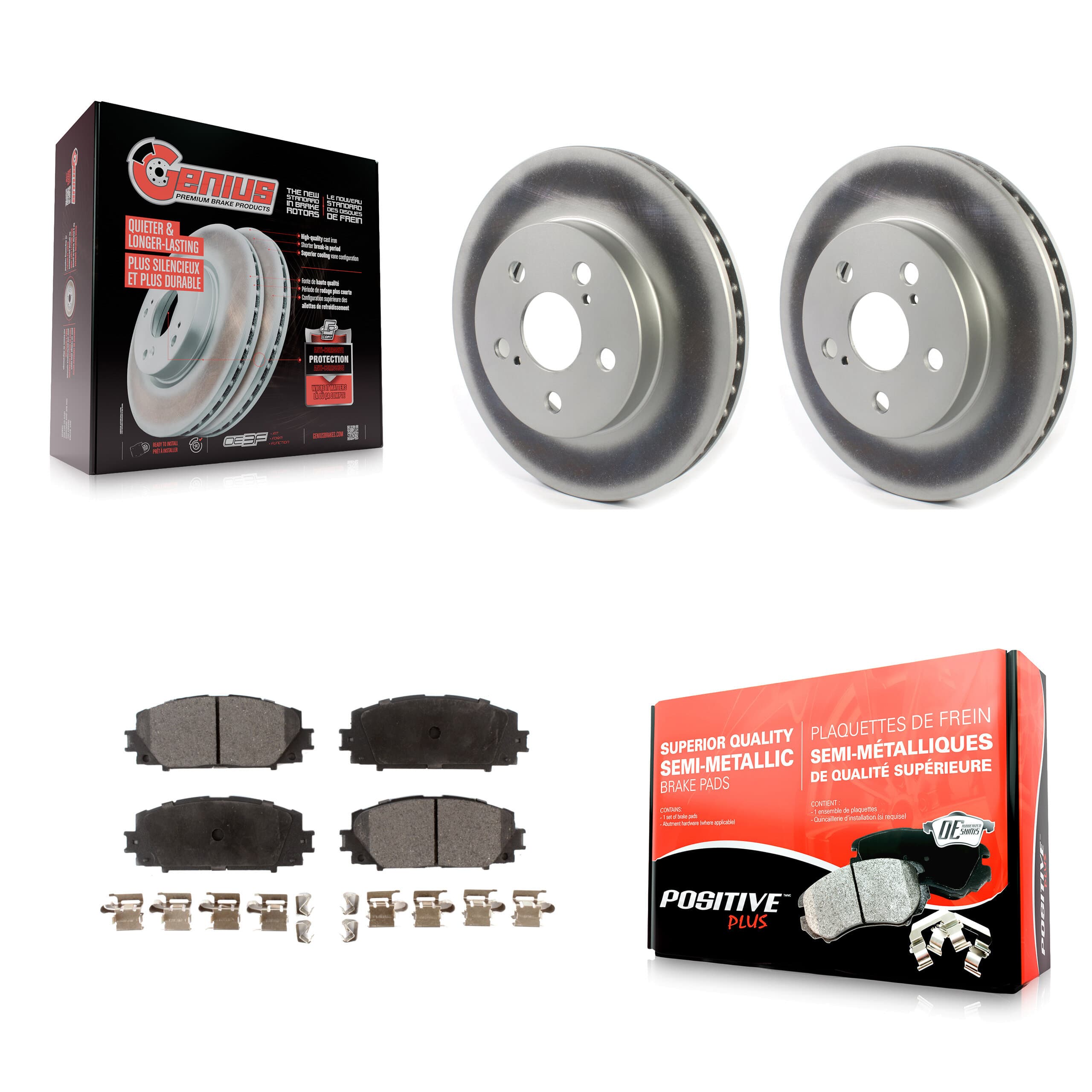 Transit Auto - KGF-101919 - Front Disc Brake Kits image 1