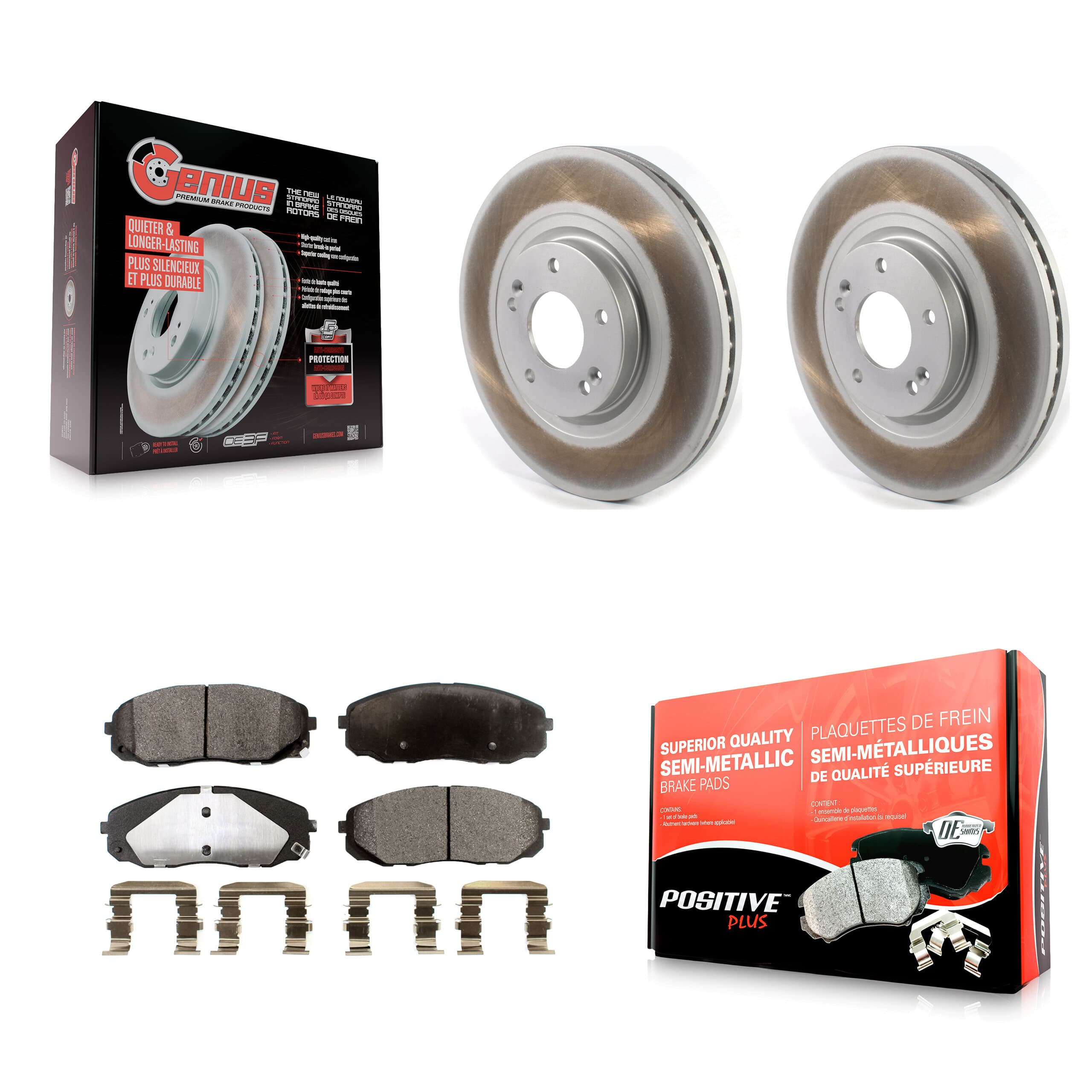 Transit Auto - KGF-101921 - Front Disc Brake Kits image 1