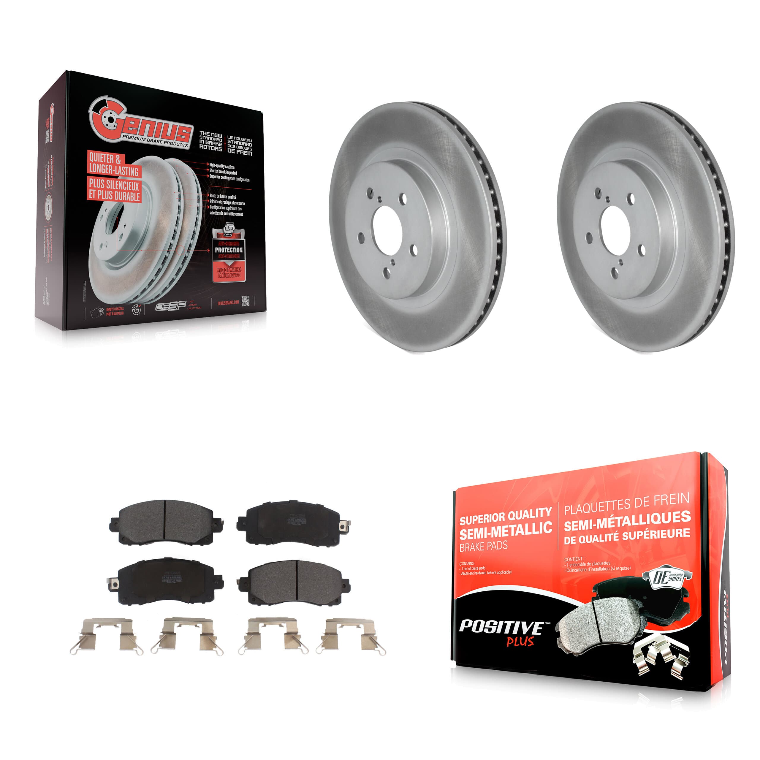 Transit Auto - KGF-101927 - Front Disc Brake Kits image 1