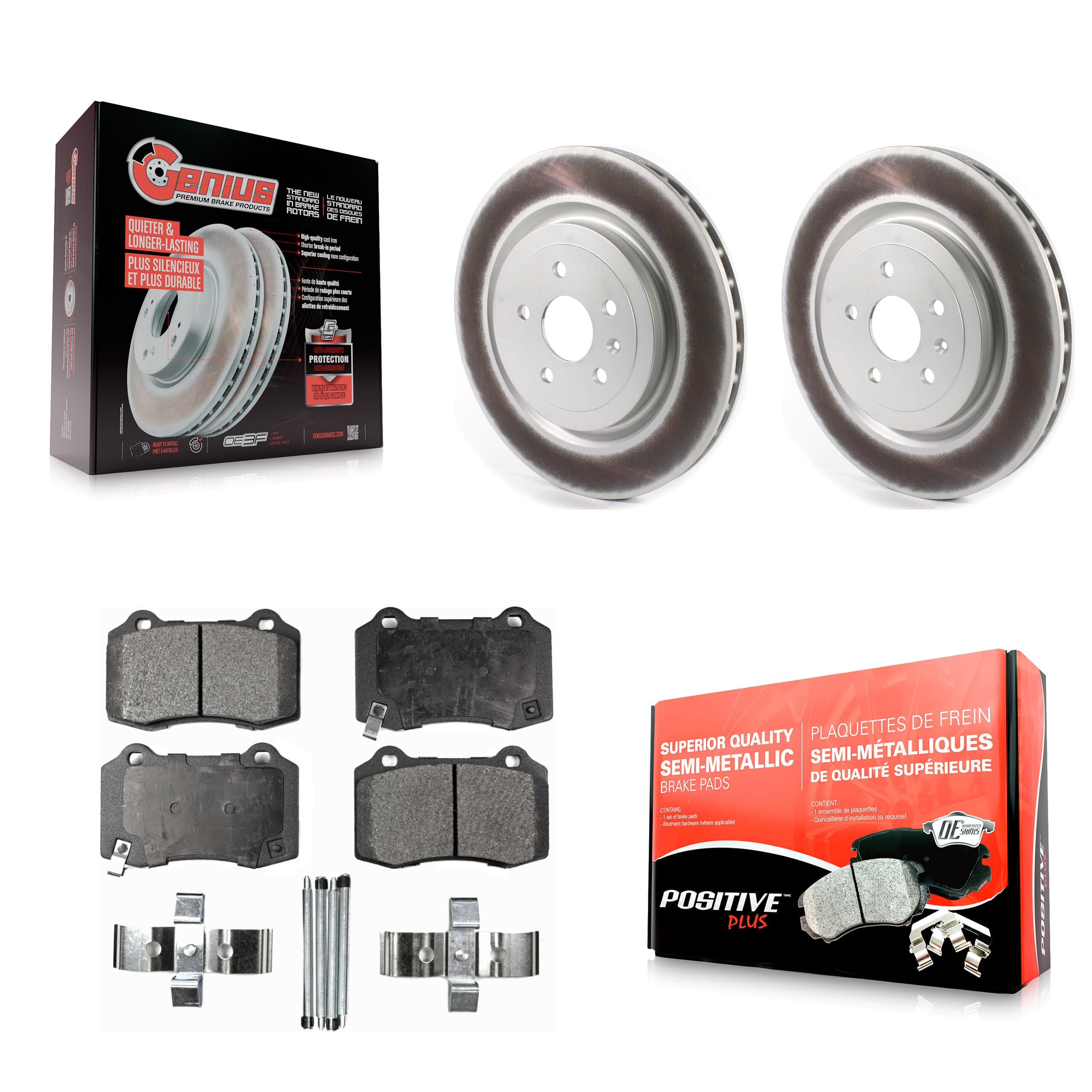 Transit Auto - KGF-102038 - Rear Disc Brake Kits image 1