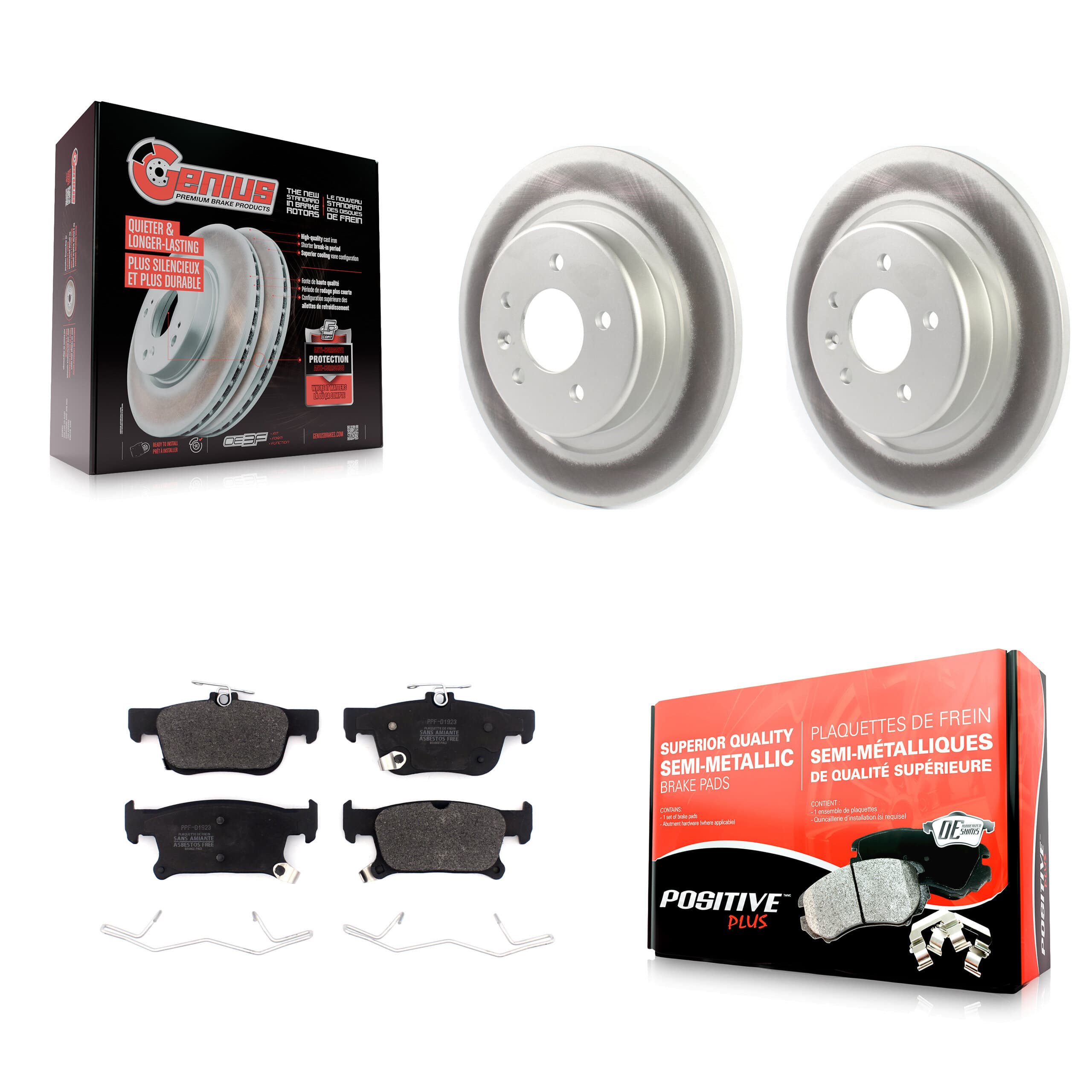 Transit Auto - KGF-102047 - Rear Disc Brake Kits image 1