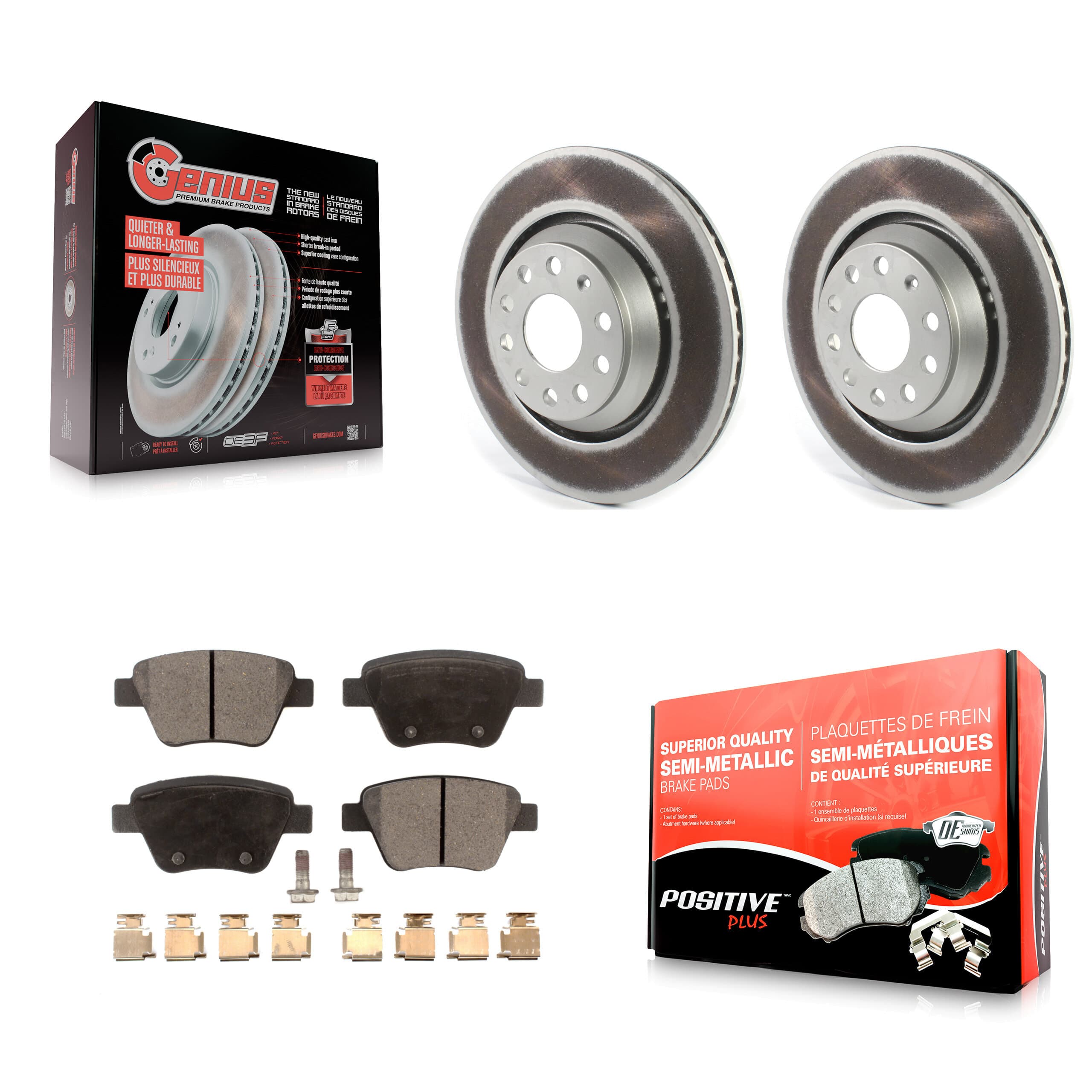 Transit Auto - KGF-102060 - Rear Disc Brake Kits image 1
