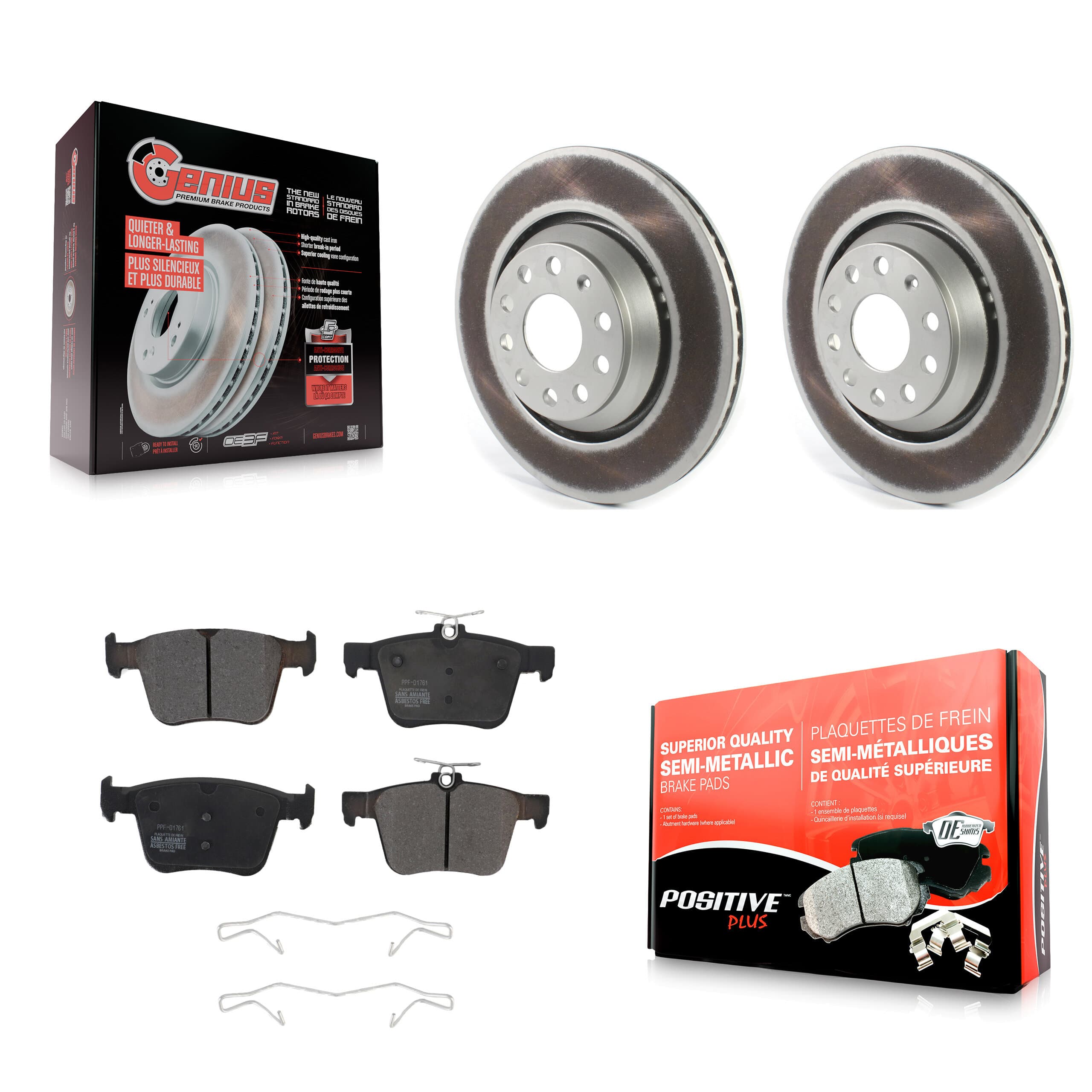Transit Auto - KGF-102061 - Rear Disc Brake Kits image 1