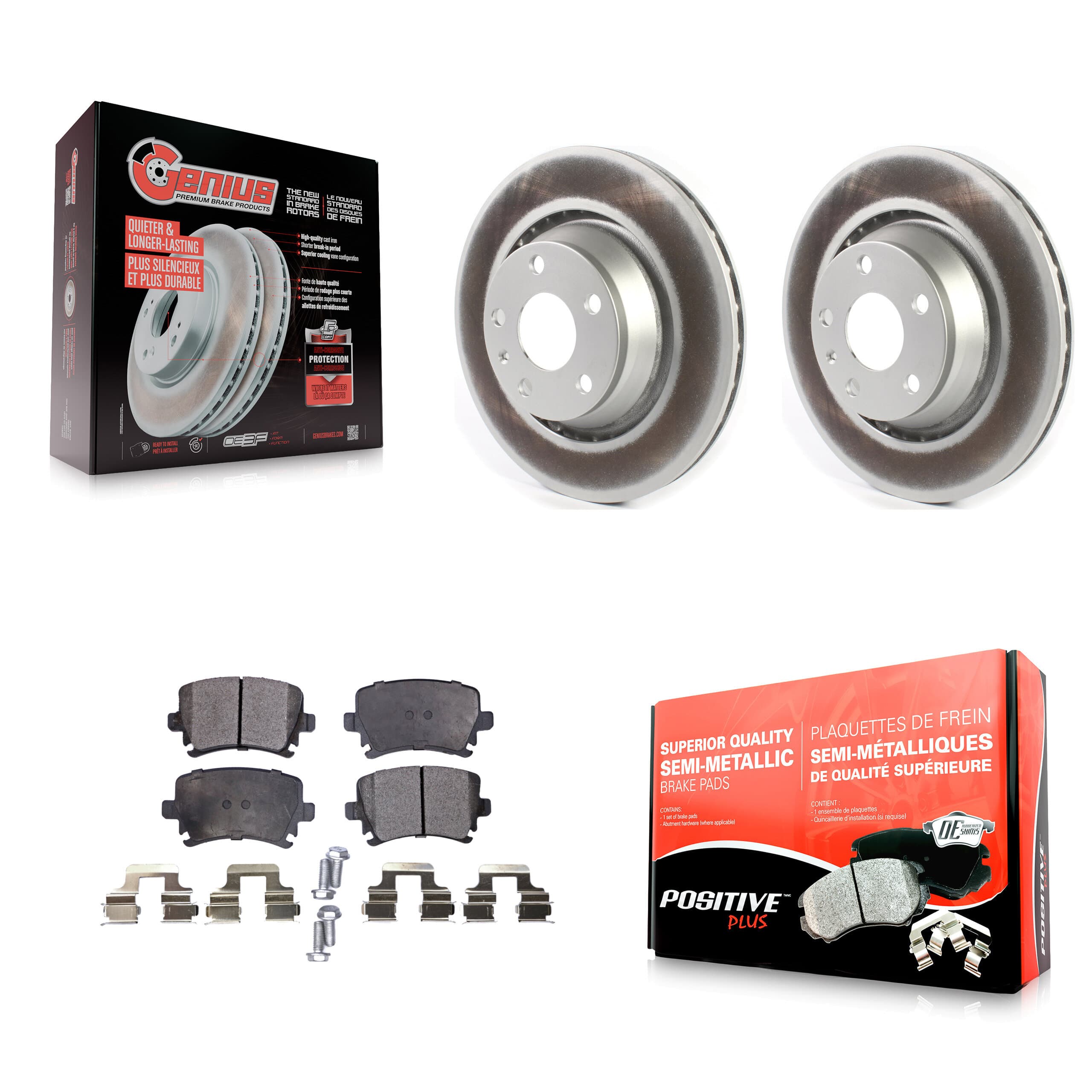 Transit Auto - KGF-102064 - Rear Disc Brake Kits image 1