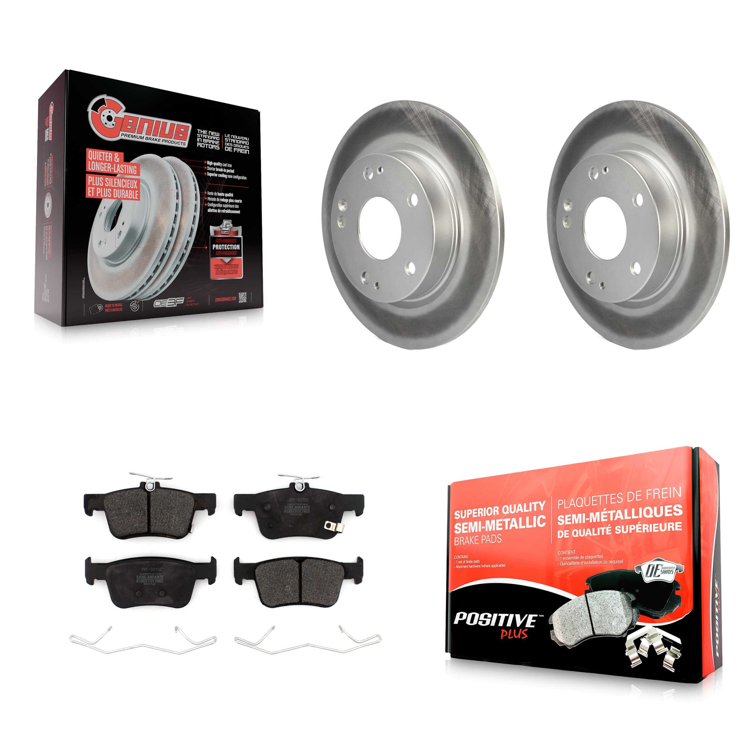 Transit Auto - KGF-102072 - Rear Disc Brake Kits image 1