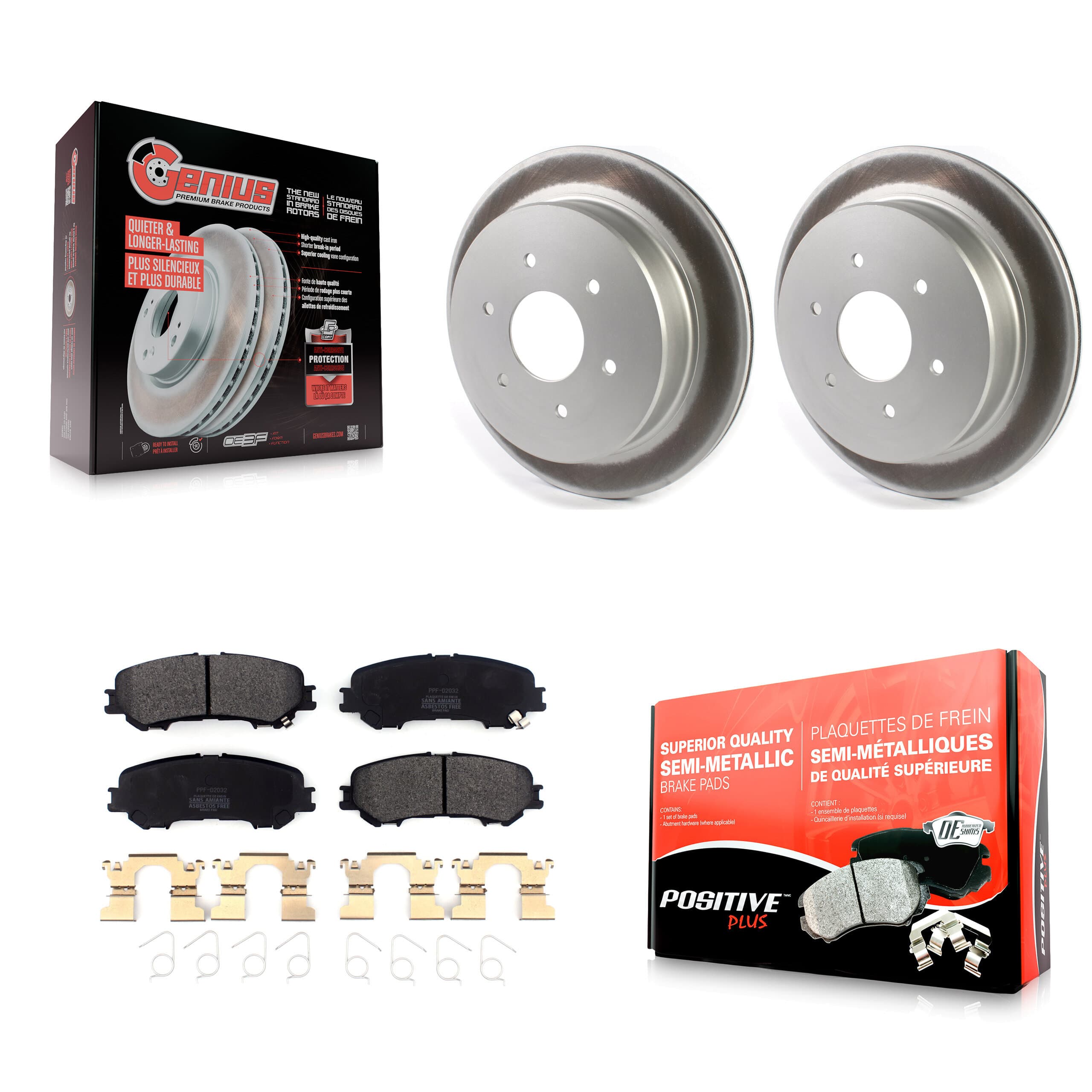 Transit Auto - KGF-102073 - Rear Disc Brake Kits image 1