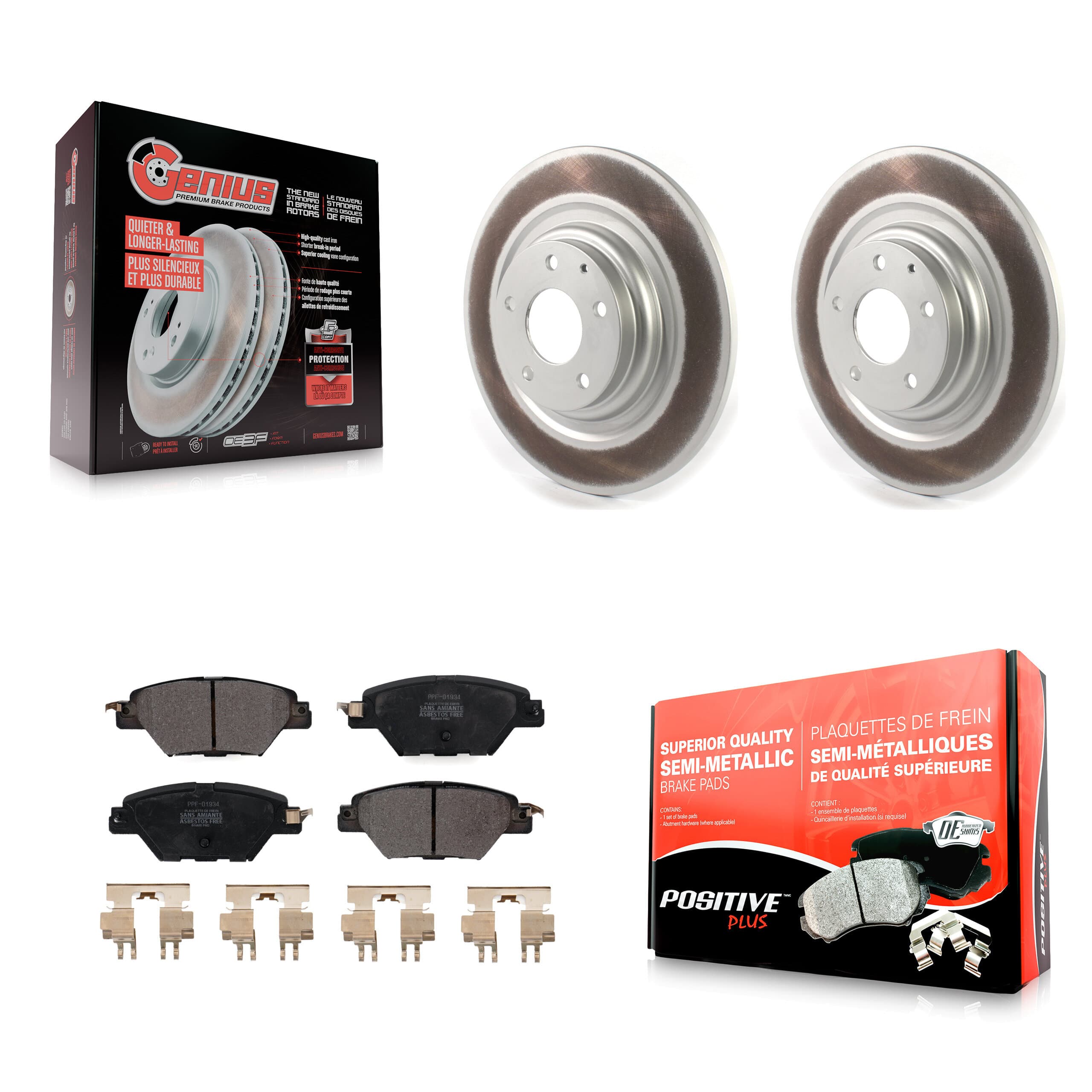 Transit Auto - KGF-102074 - Rear Disc Brake Kits image 1