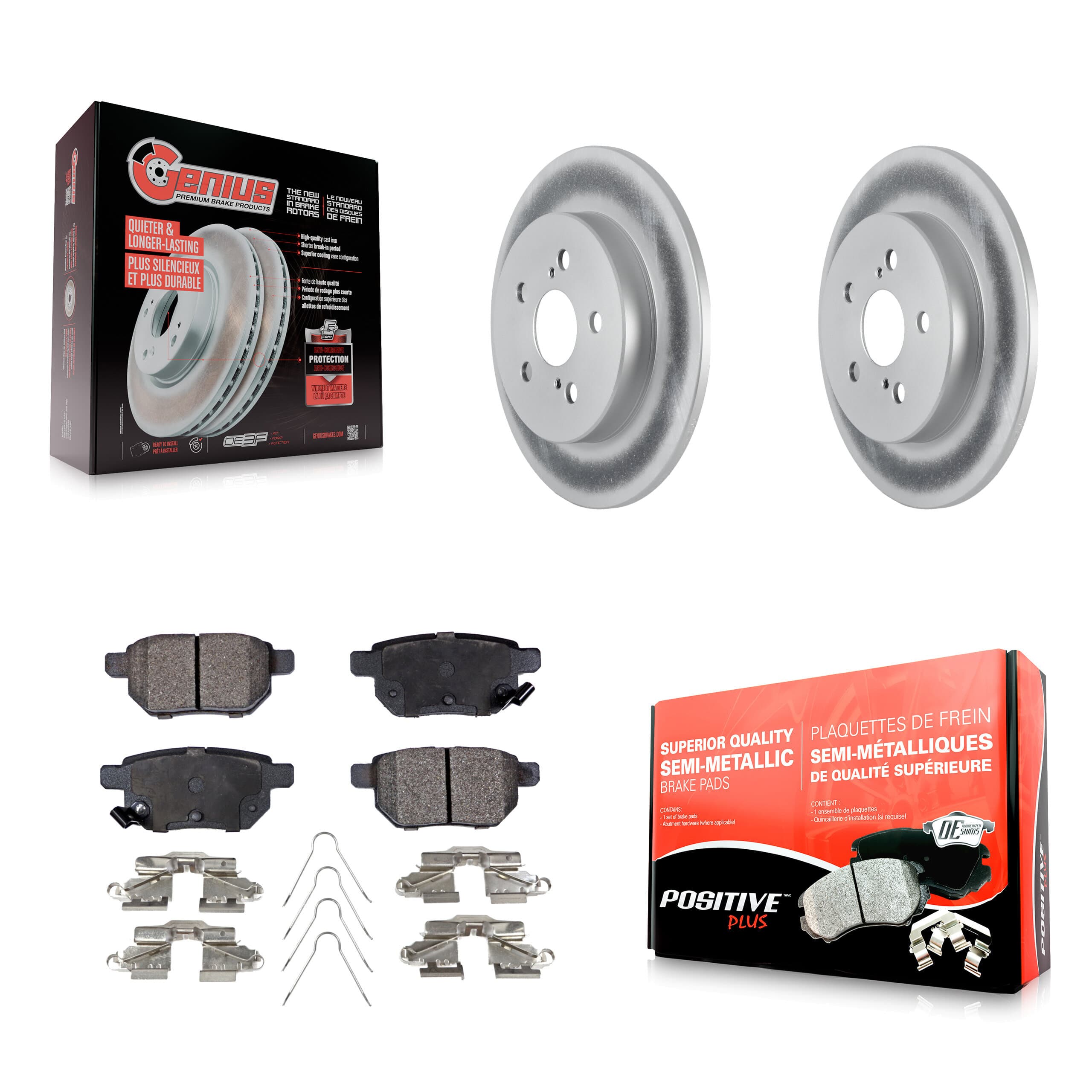 Transit Auto - KGF-102081 - Rear Disc Brake Kits image 1