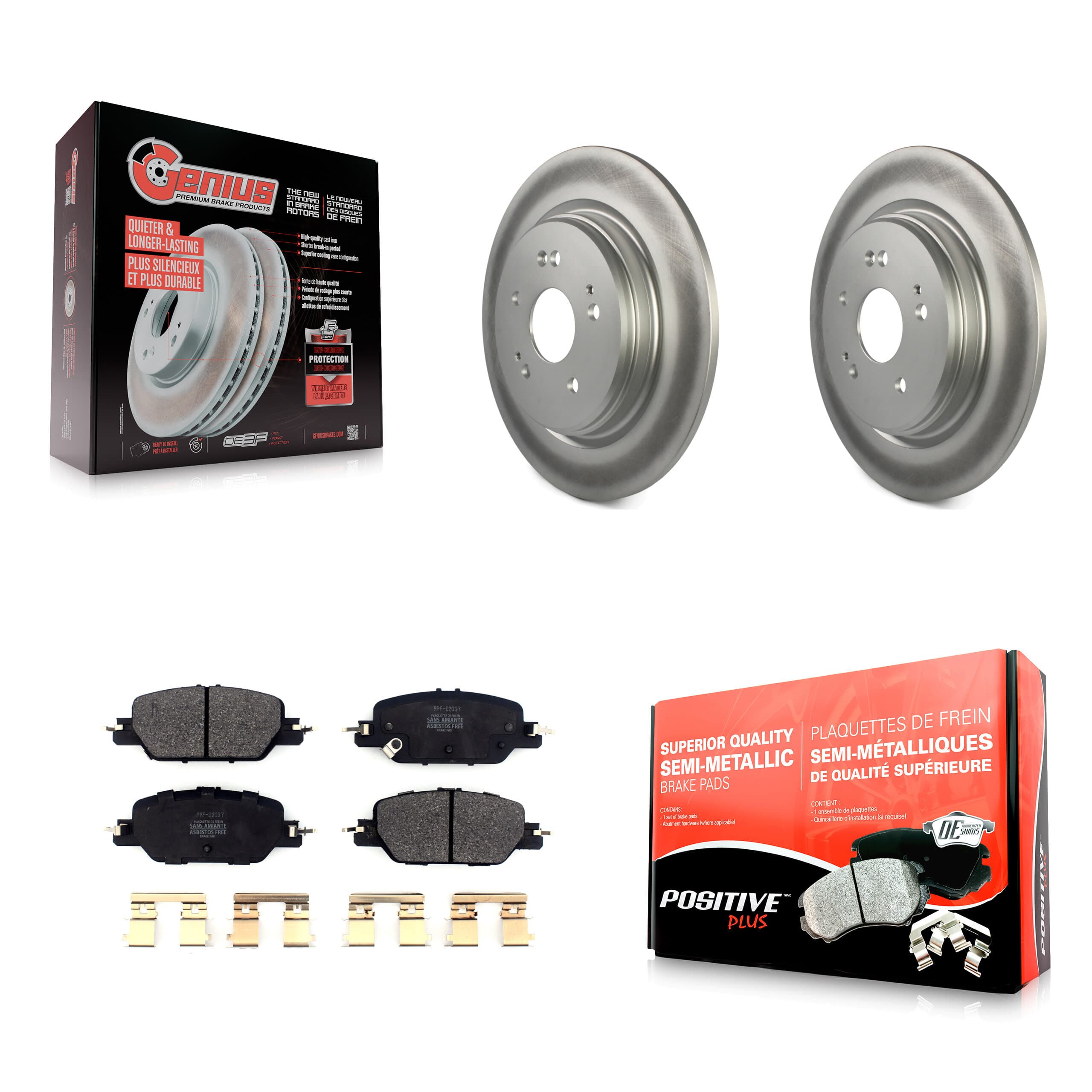 Transit Auto - KGF-102083 - Rear Disc Brake Kits image 1