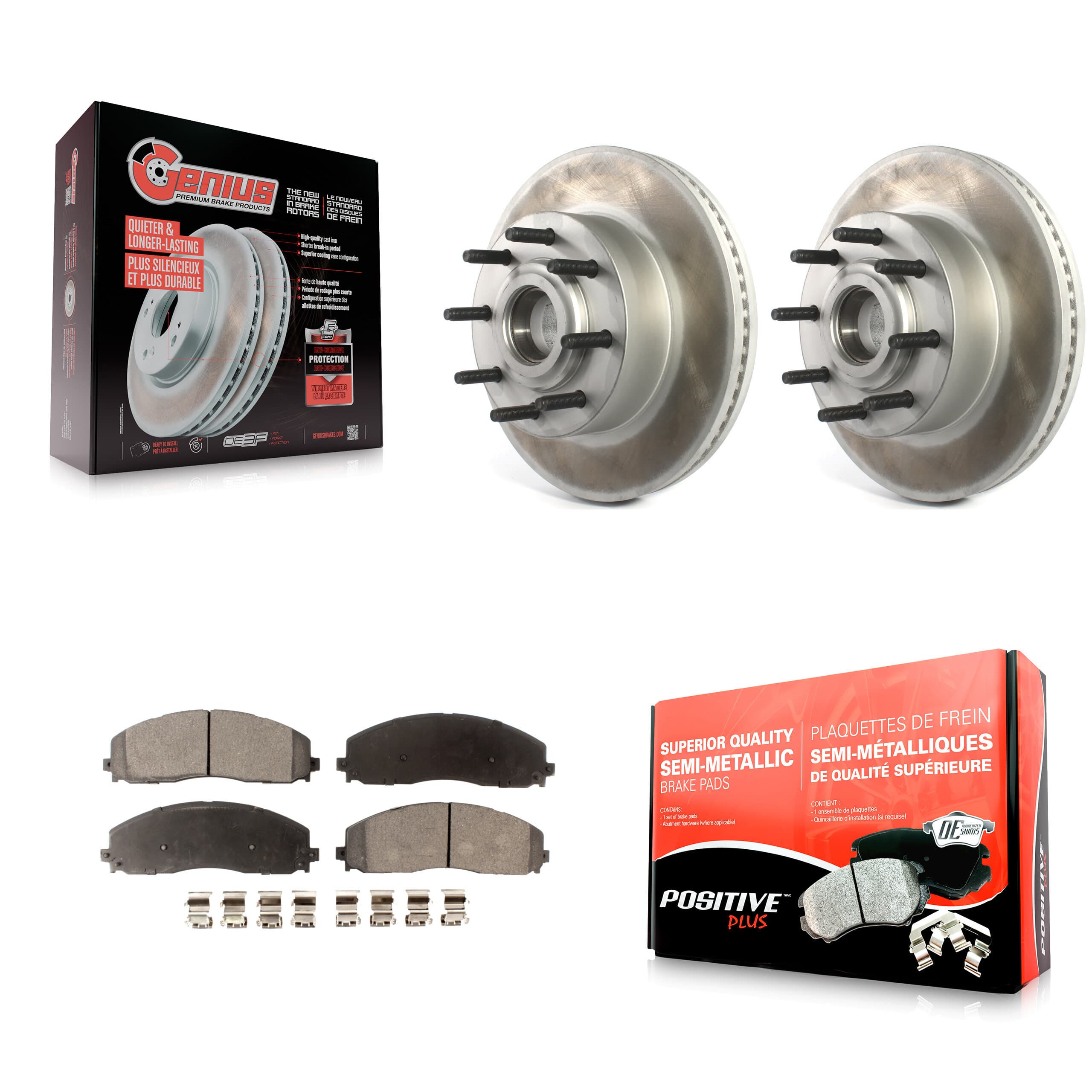 Transit Auto - KGF-102084 - Front Disc Brake Kits image 1