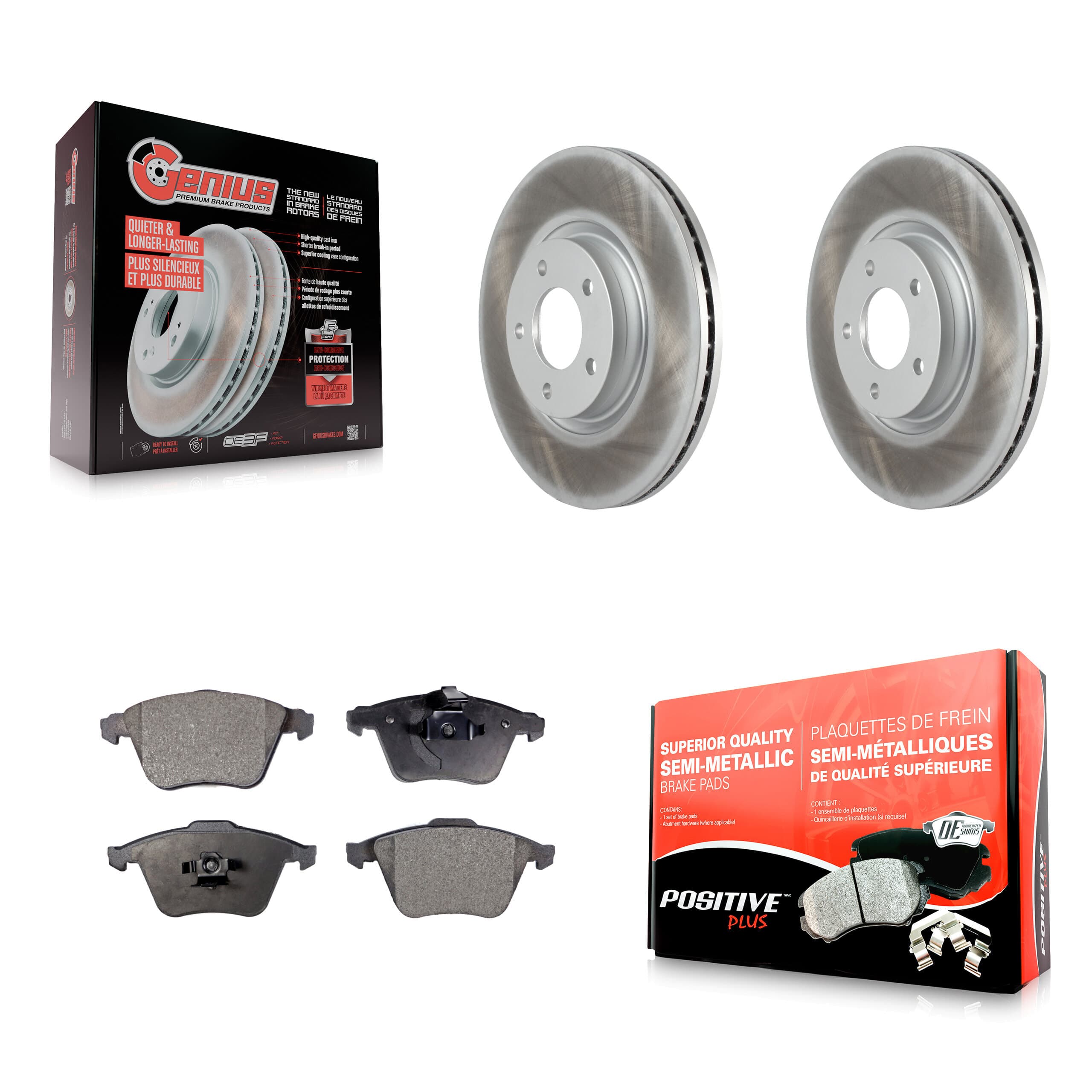 Transit Auto - KGF-102092 - Front Disc Brake Kits image 1