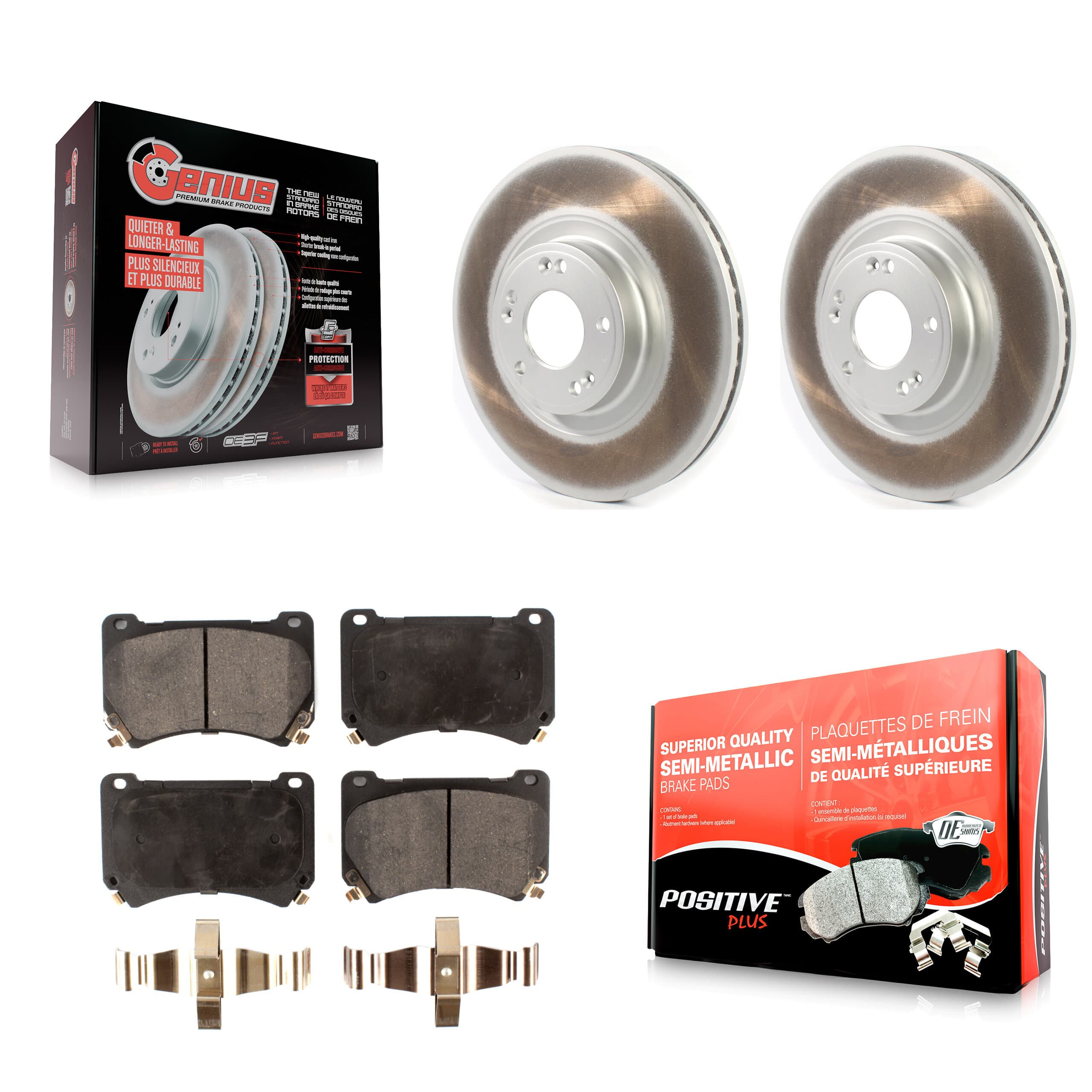 Transit Auto - KGF-102093 - Front Disc Brake Kits image 1