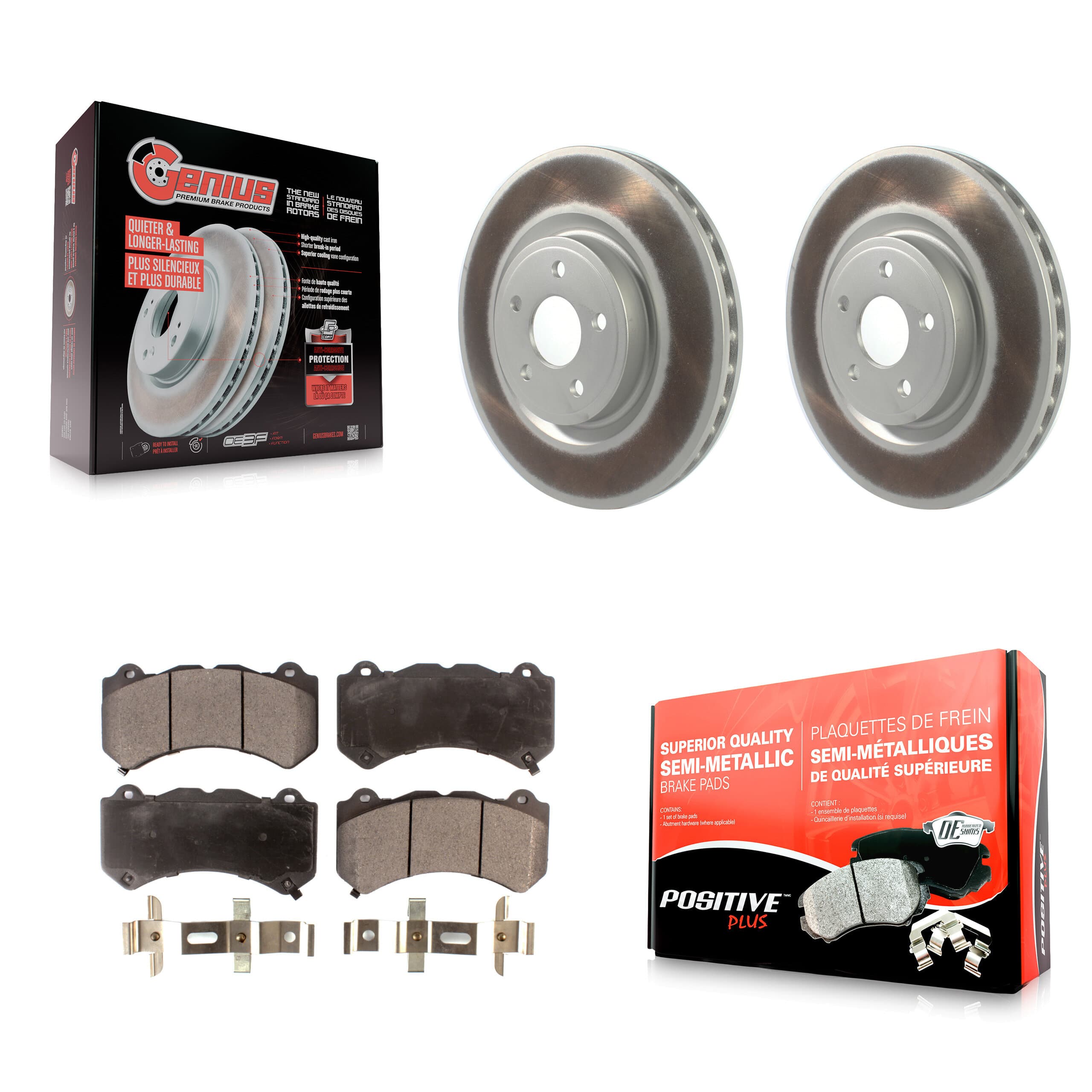 Transit Auto - KGF-102180 - Front Disc Brake Kits image 1