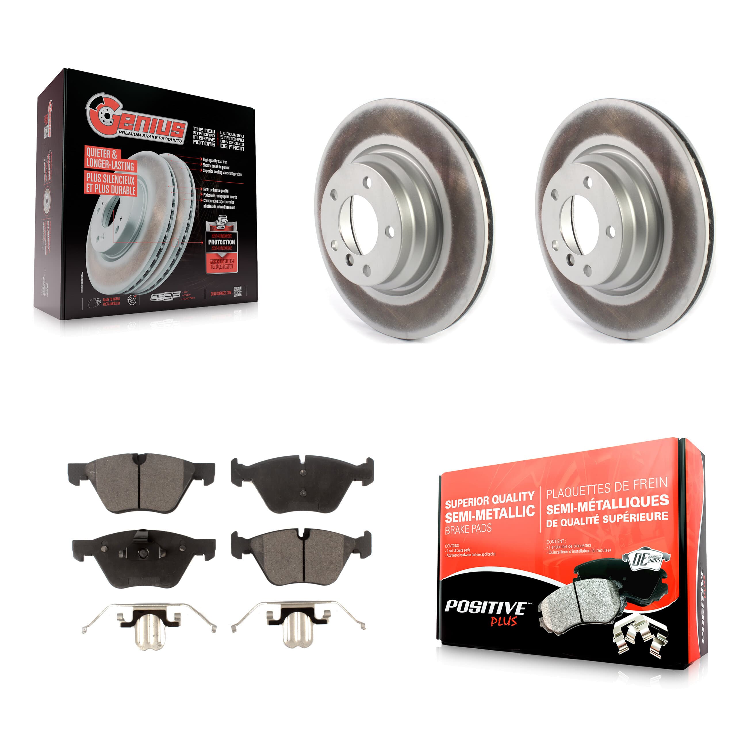 Transit Auto - KGF-102181 - Front Disc Brake Kits image 1