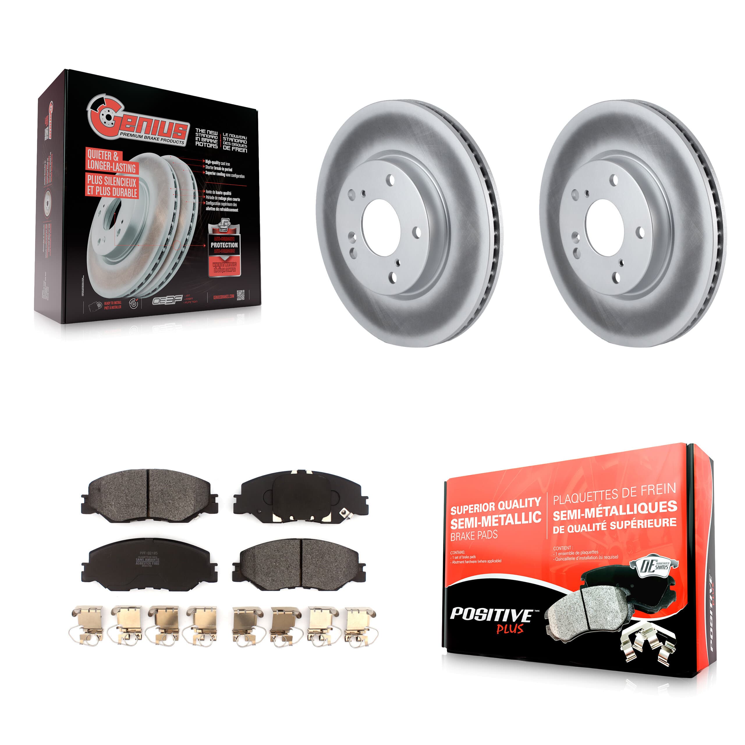 Transit Auto - KGF-102182 - Front Disc Brake Kits image 1