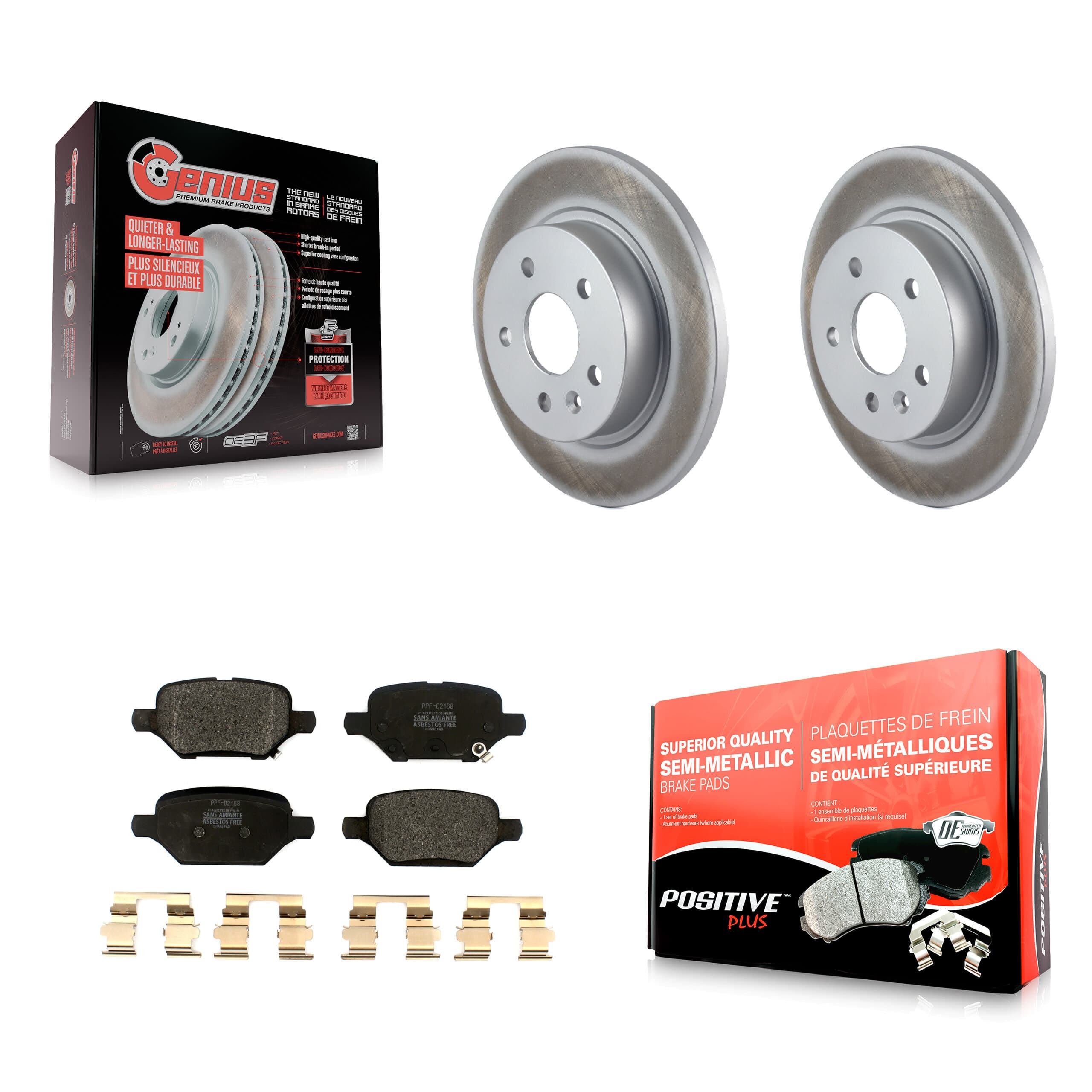 Transit Auto - KGF-102190 - Rear Disc Brake Kits image 1