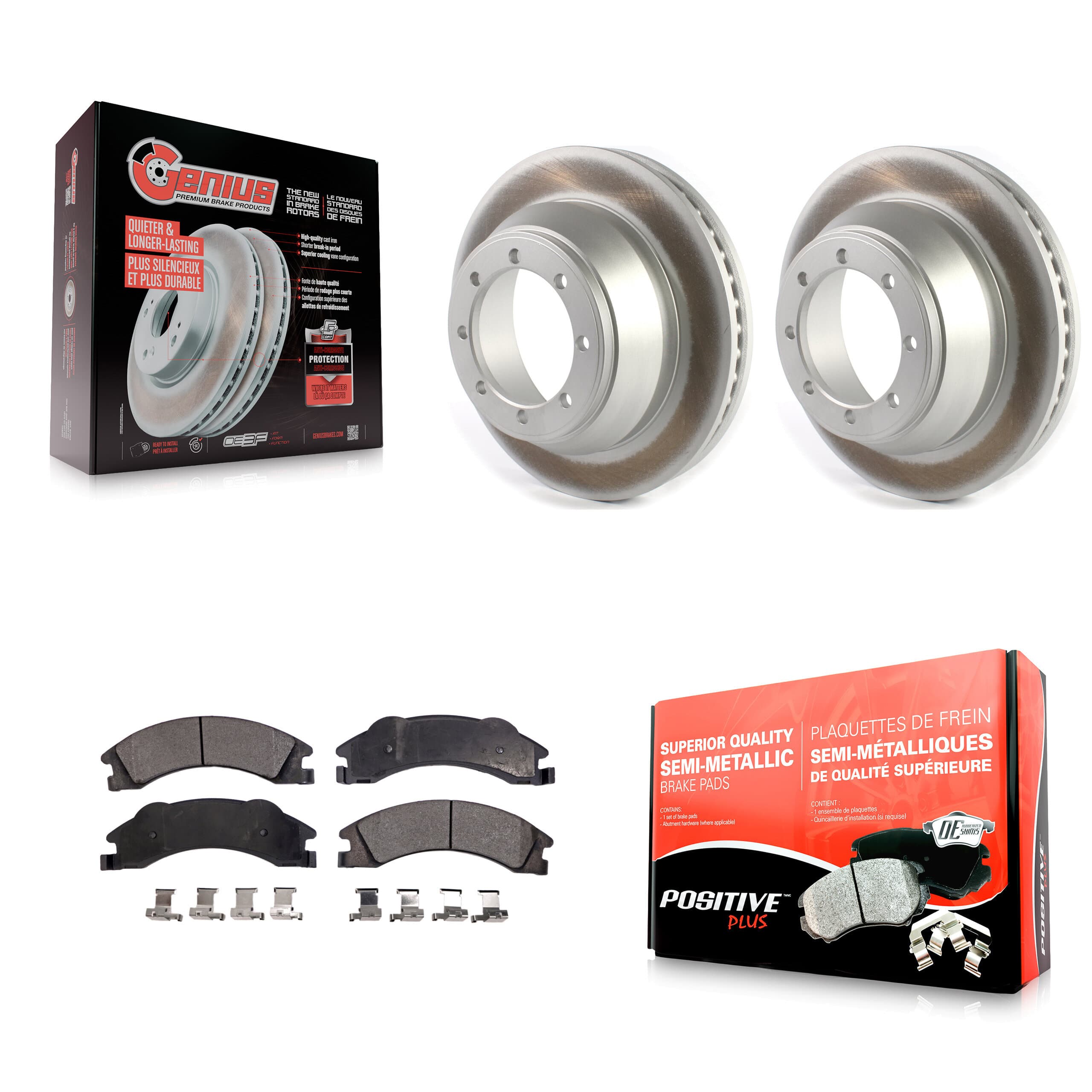 Transit Auto - KGF-102191 - Rear Disc Brake Kits image 1