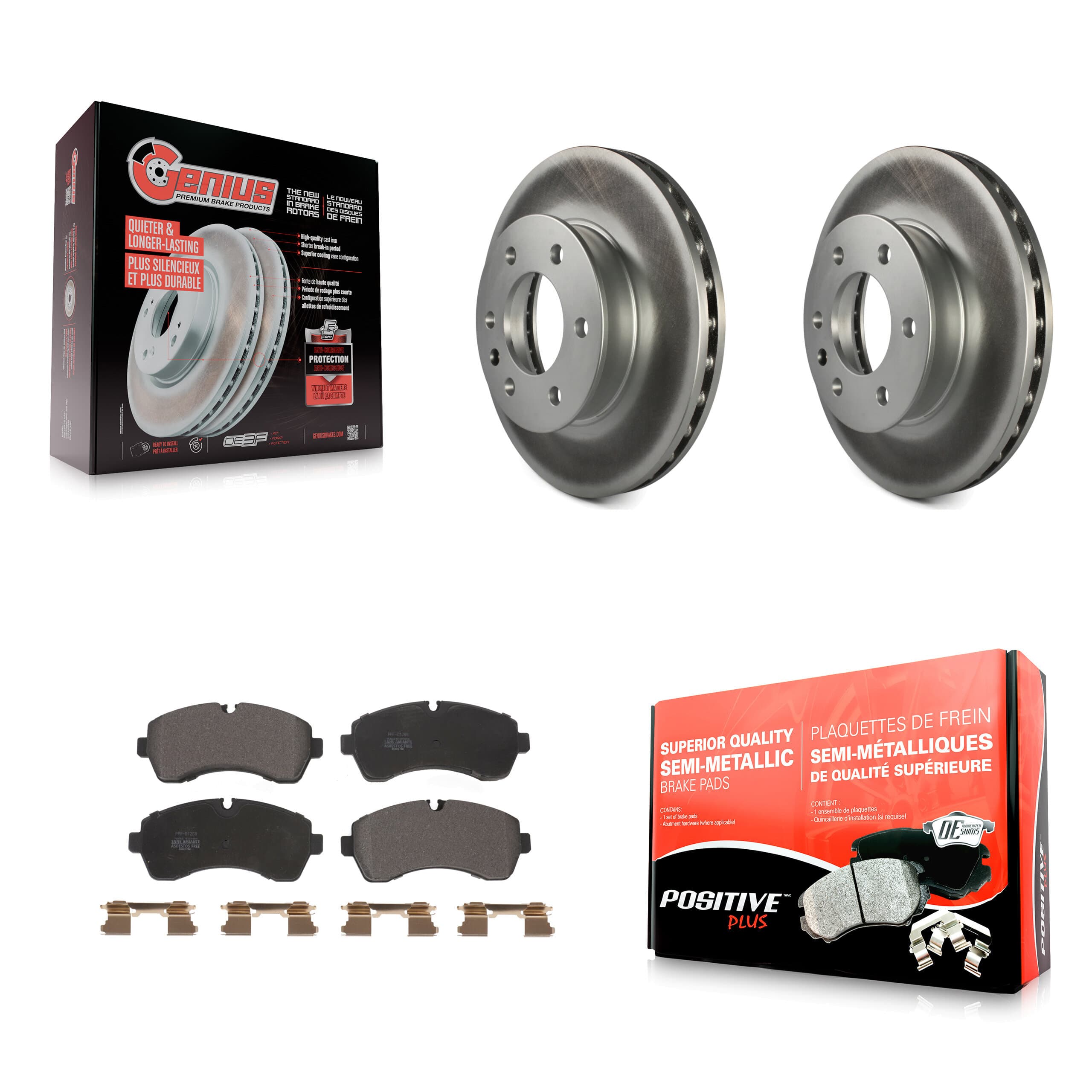 Transit Auto - KGF-102229 - Front Disc Brake Kits image 1