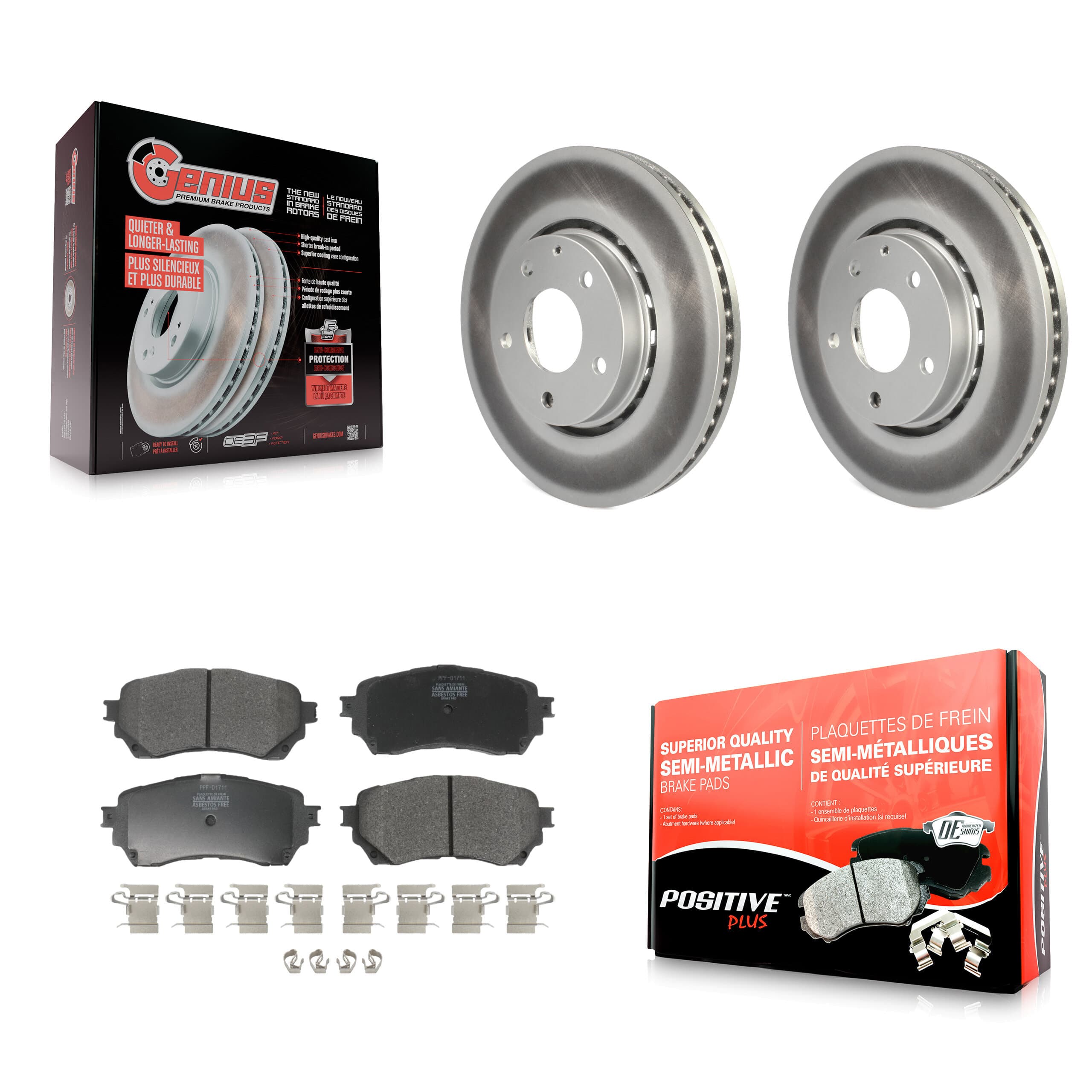 Transit Auto - KGF-102230 - Front Disc Brake Kits image 1