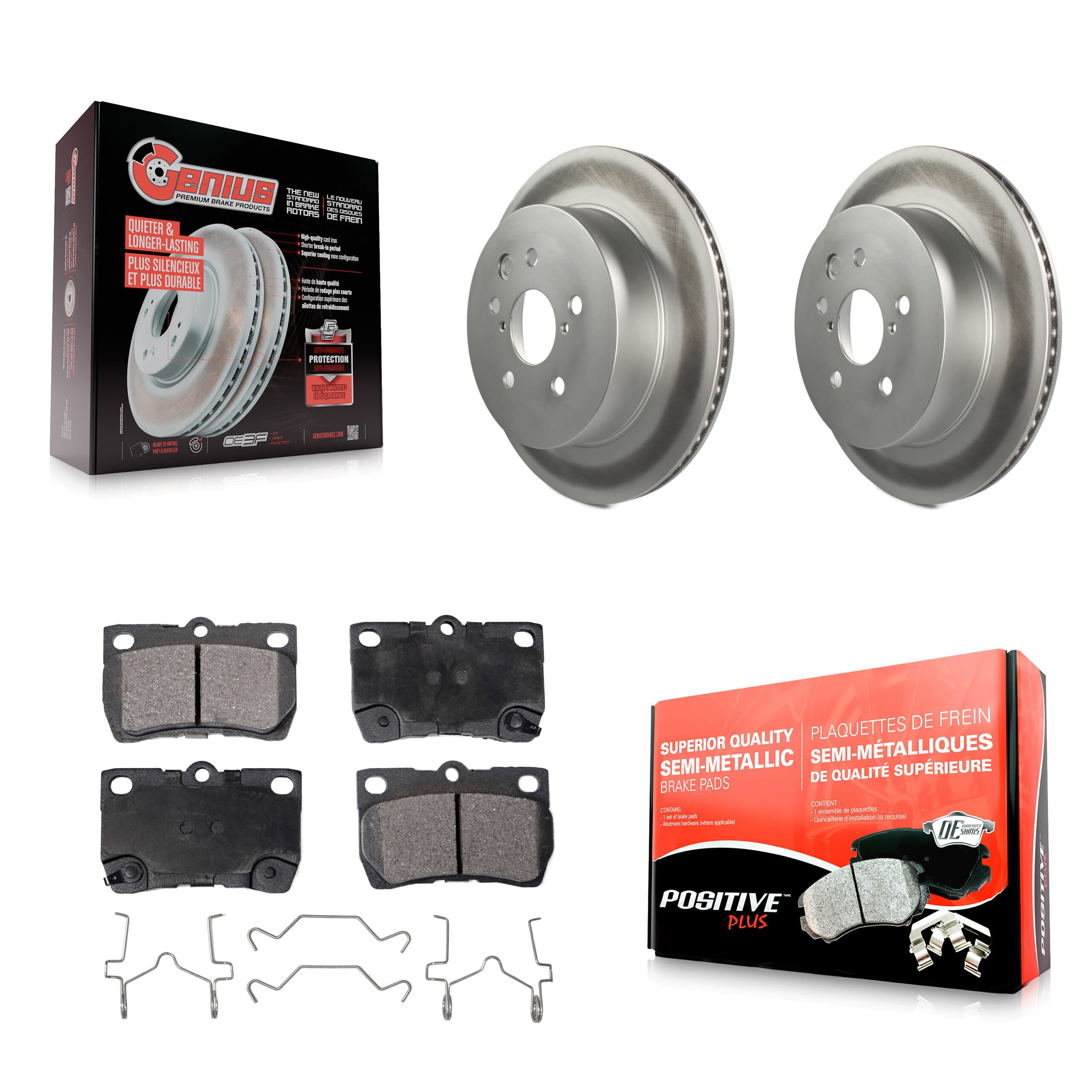 Transit Auto - KGF-102279 - Rear Disc Brake Kits image 1